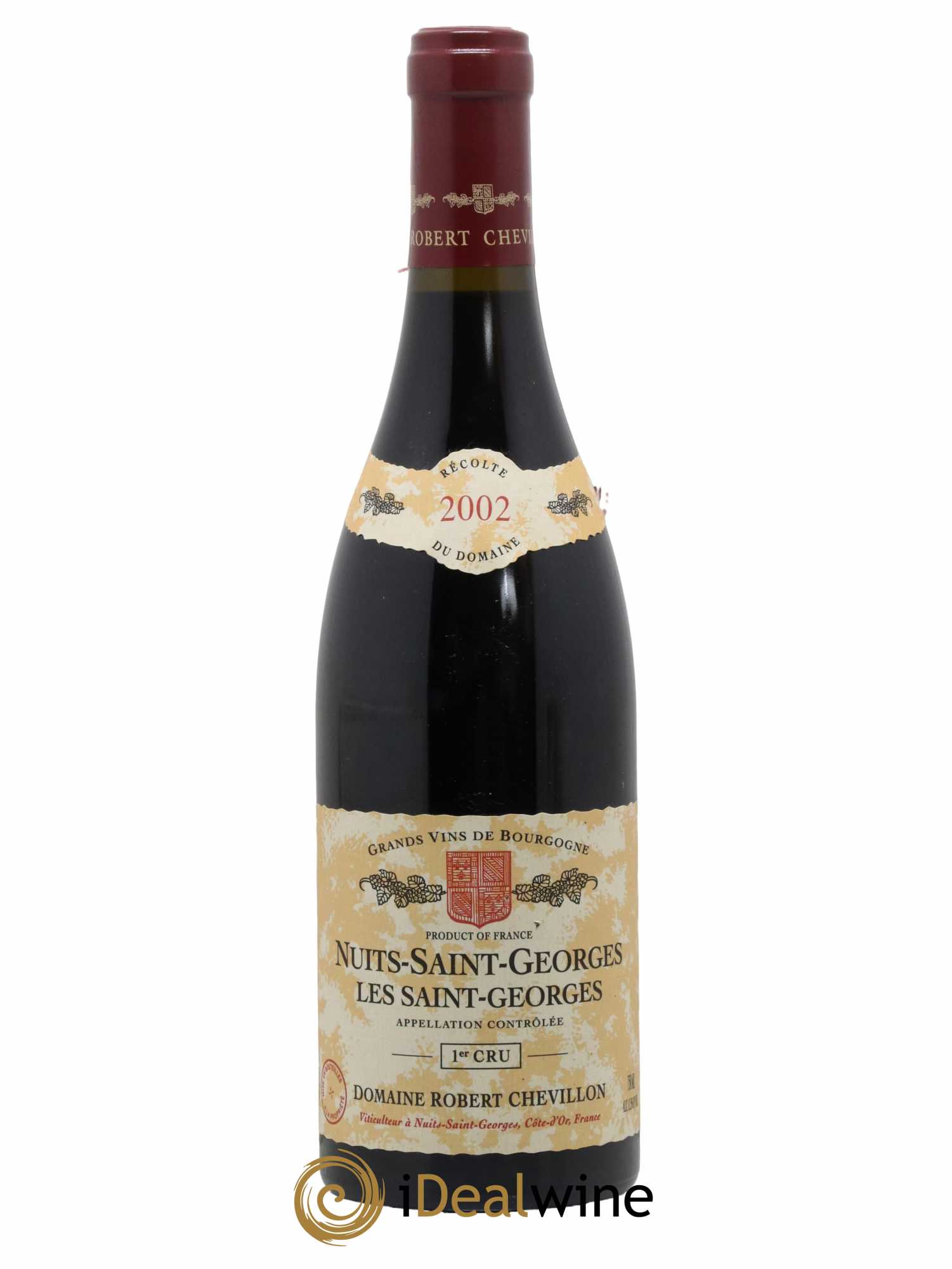Nuits-Saint-Georges 1er Cru Les Saint Georges Robert Chevillon 2002 - Lot de 1 bouteille - 0