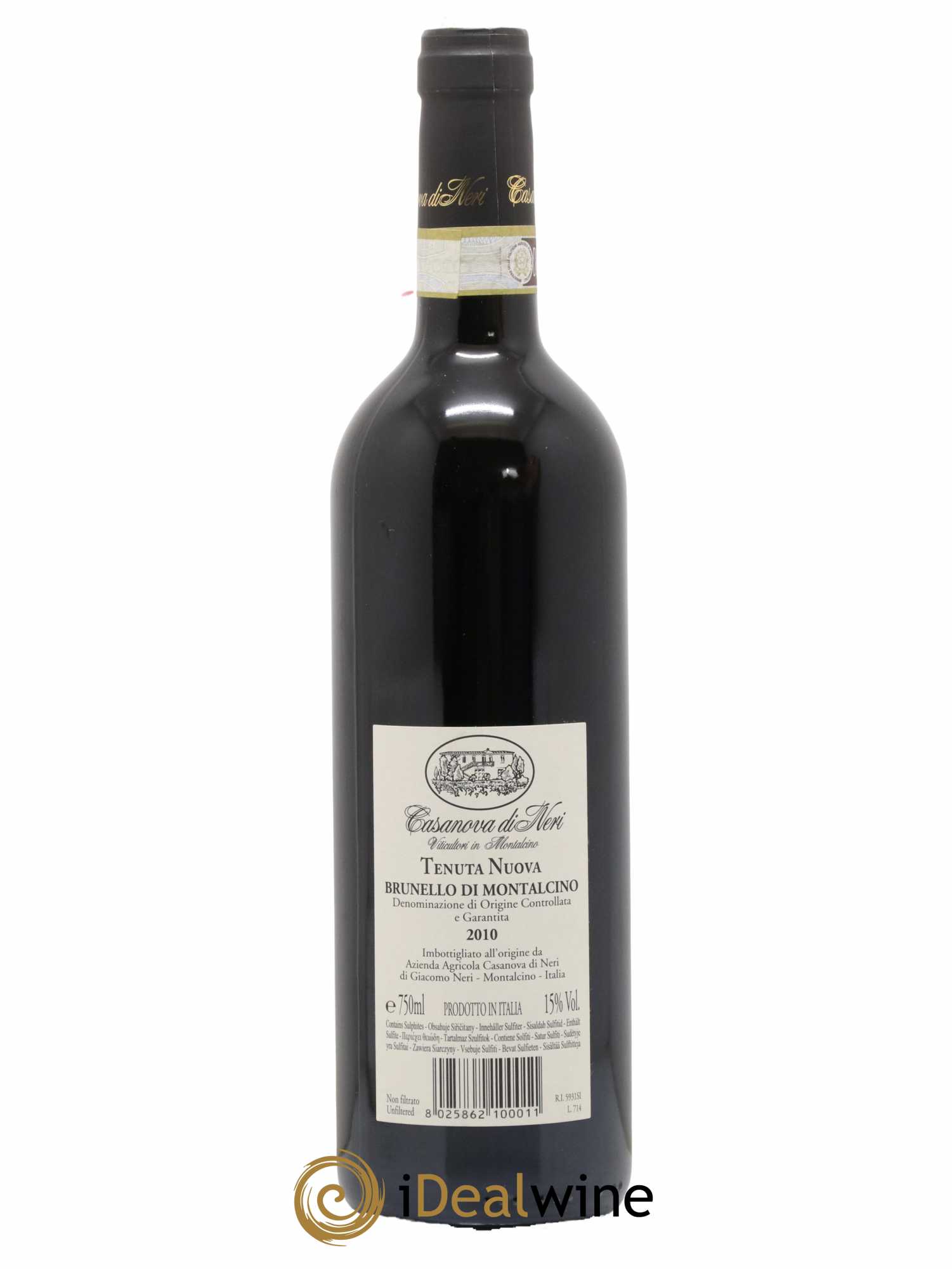 Brunello di Montalcino DOCG Tenuta Nuova Casanova di Neri - Giacomo Neri 2010 - Lot of 1 bottle - 1
