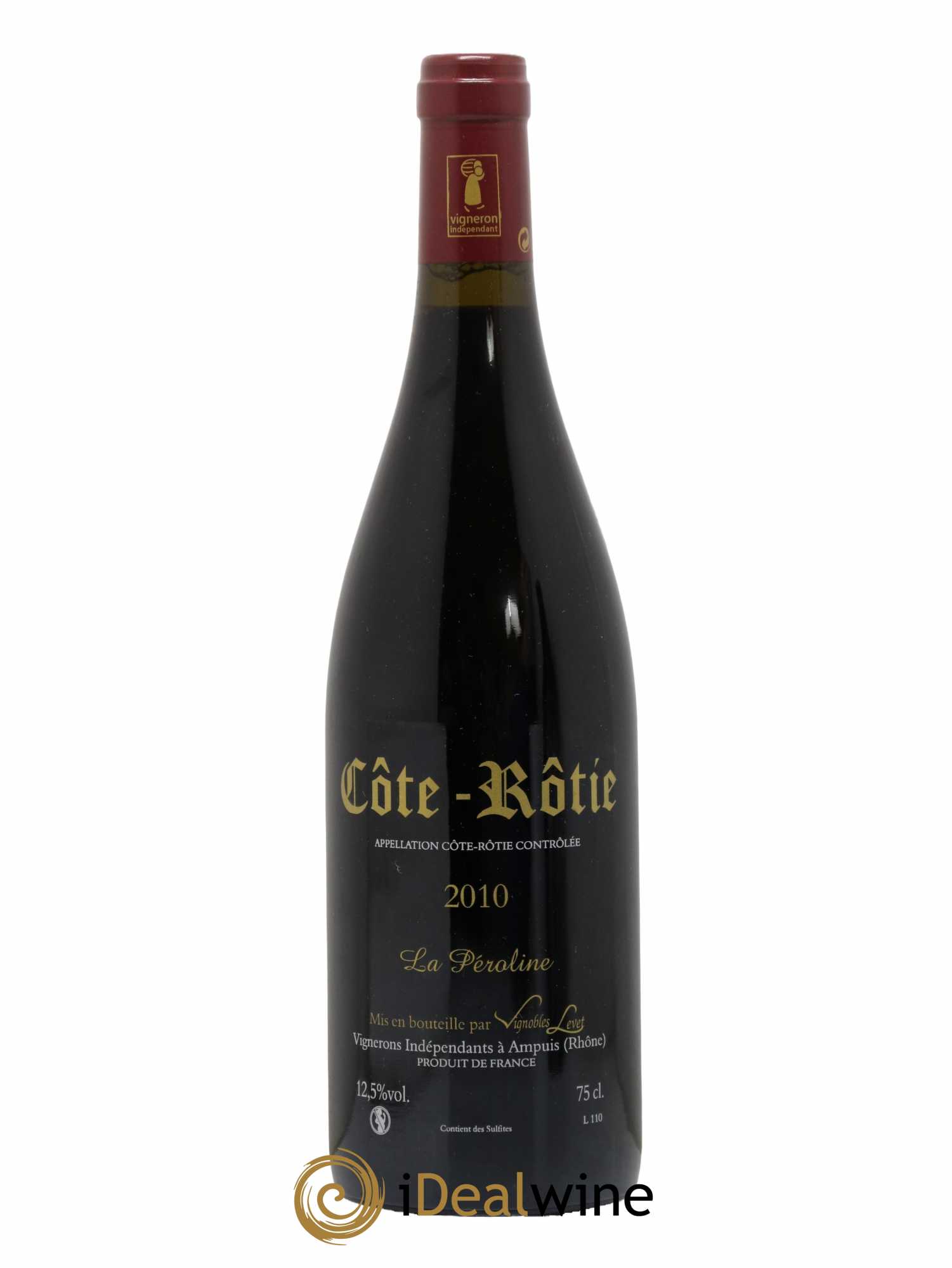 Côte-Rôtie La Péroline Vignobles Levet 2010 - Posten von 1 Flasche - 1