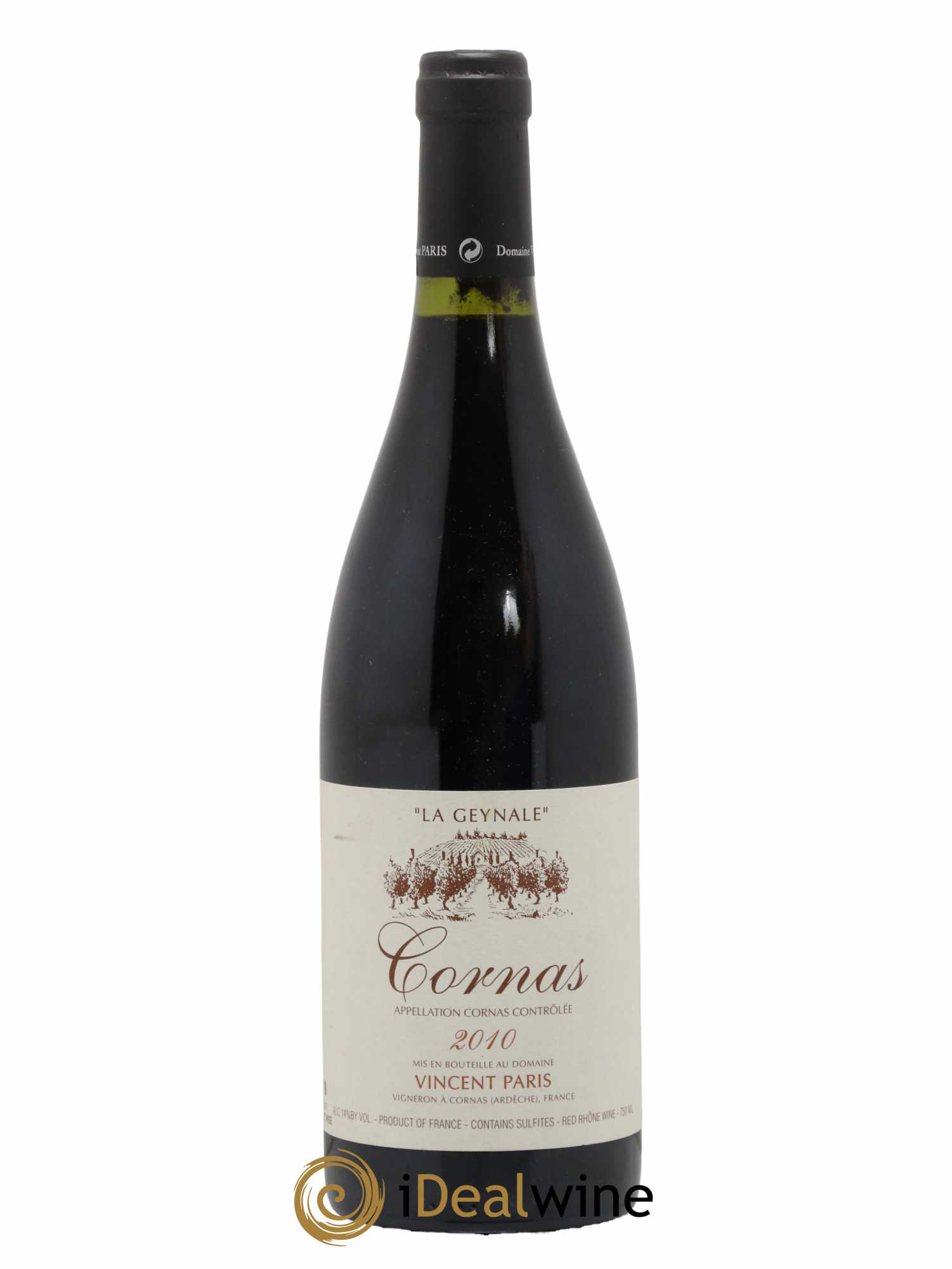 Cornas La Geynale Vincent Paris 2010 - Lot de 1 bouteille - 0