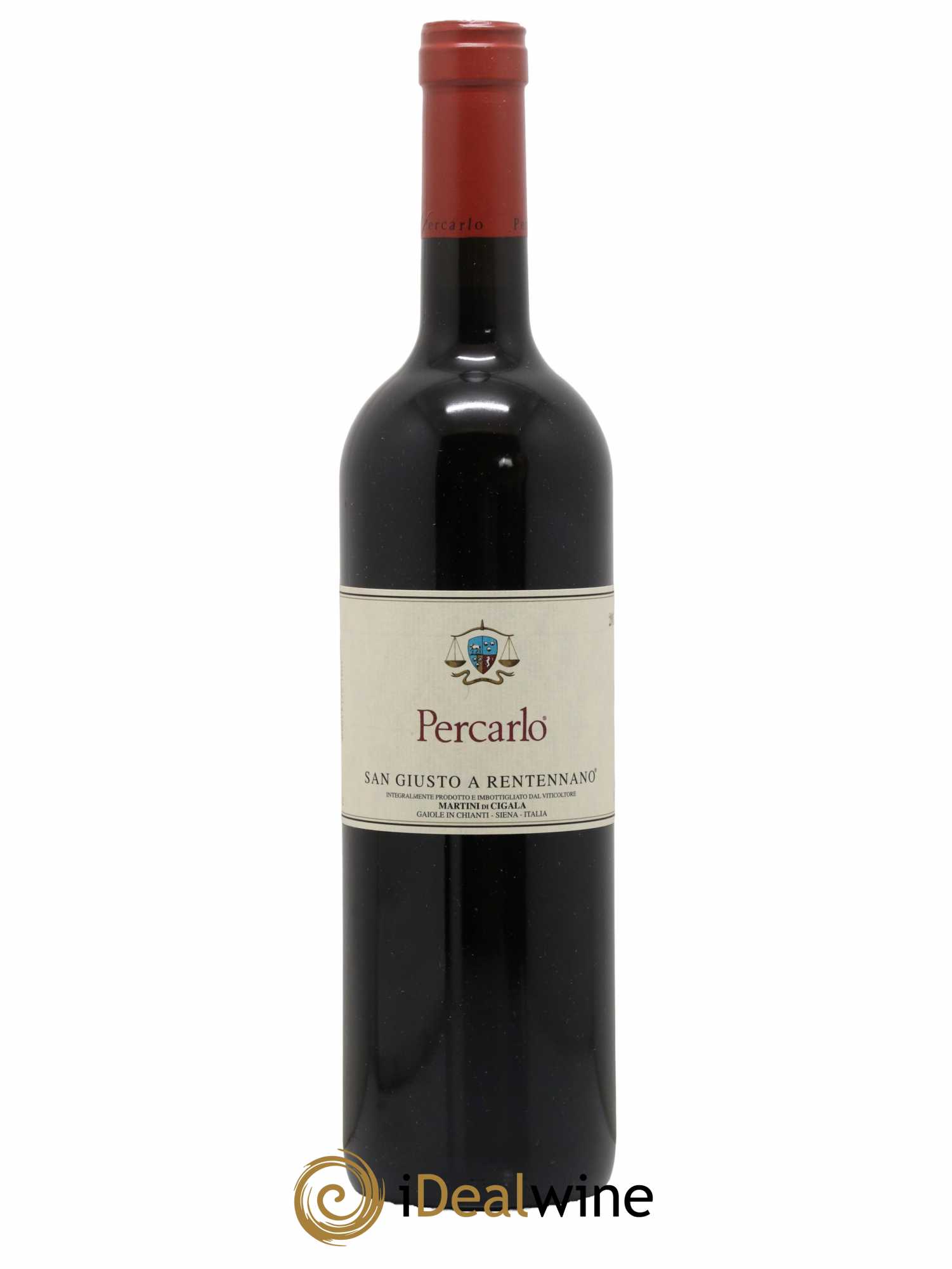Toscana IGT San Giusto a Rentennano Percarlo Famille Martini di Cigala 2013 - Lot de 1 bouteille - 0