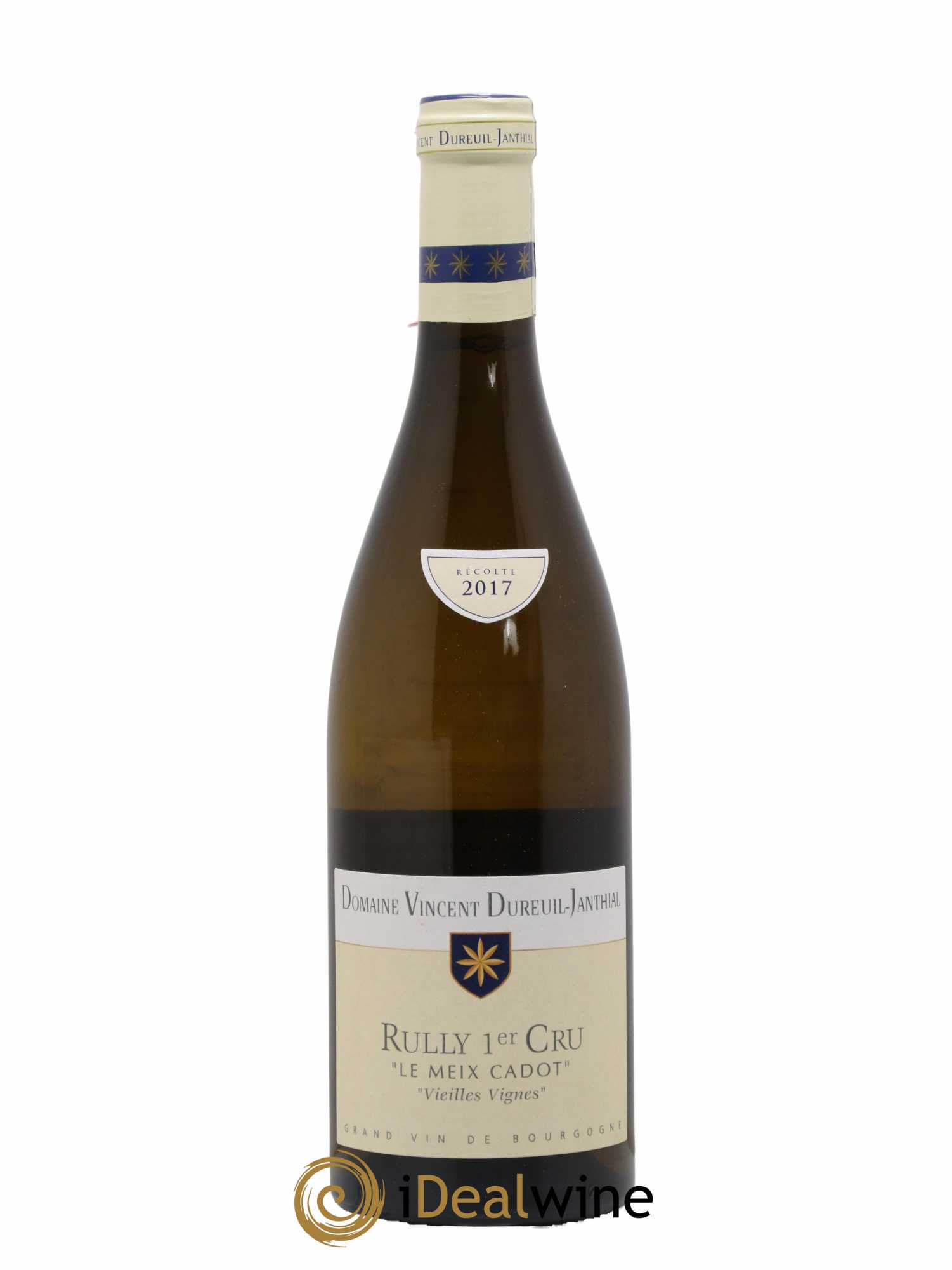 Rully 1er Cru Le Meix Cadot Vieilles Vignes Vincent Dureuil-Janthial 2017 - Lotto di 1 bottiglia - 0