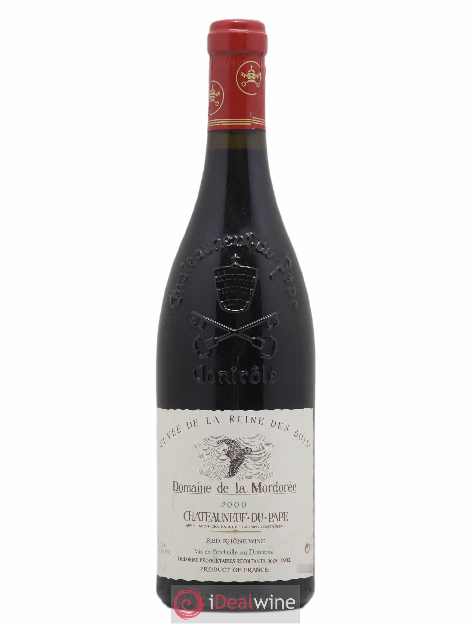 Châteauneuf-du-Pape Cuvée de la Reine des Bois La Mordorée (Domaine de) (sans prix de réserve) 2000 - Lot de 1 bouteille - 0