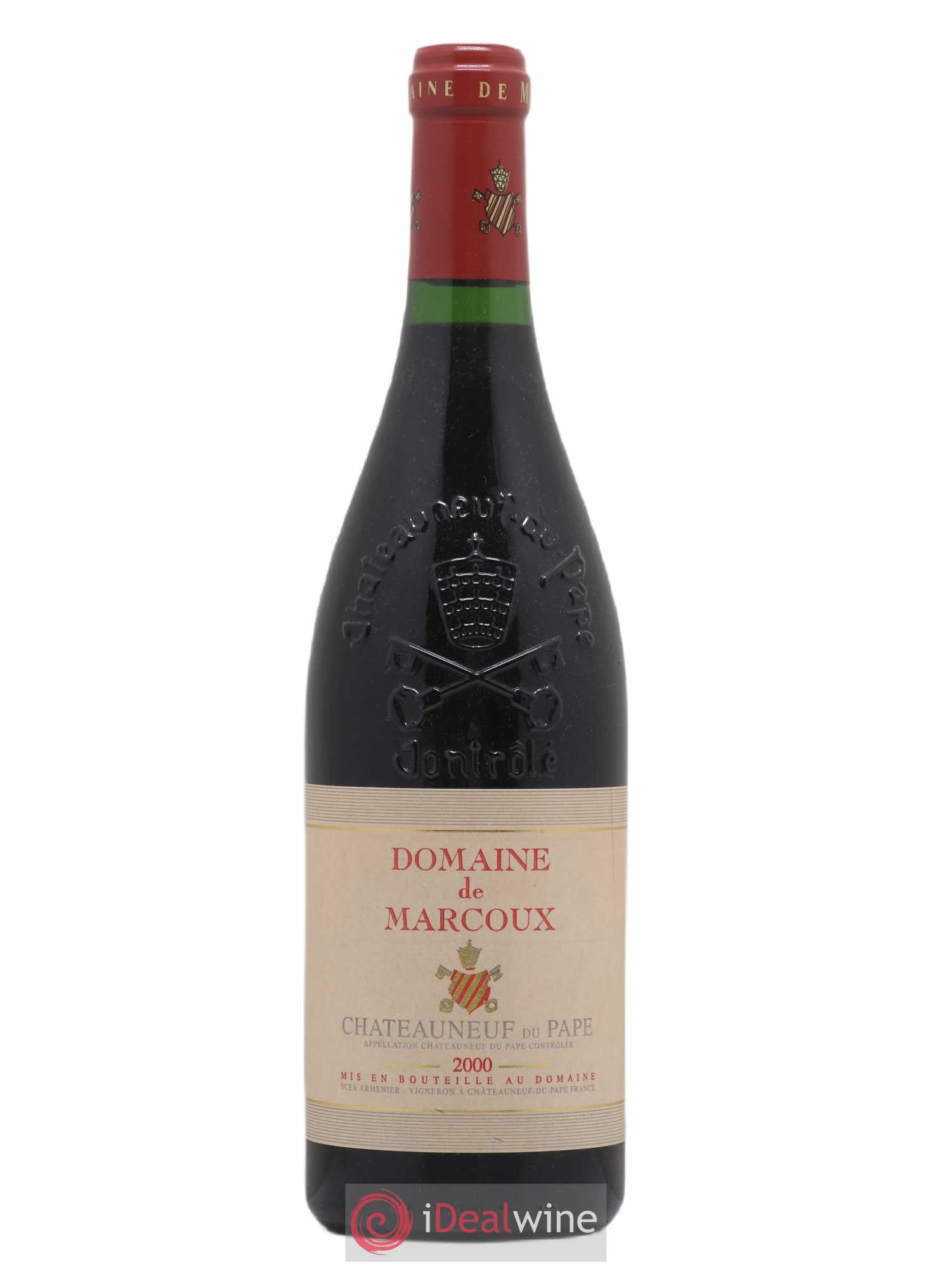 Châteauneuf-du-Pape Marcoux (Domaine de) (sans prix de réserve) 2000 - Lot de 1 bouteille - 0