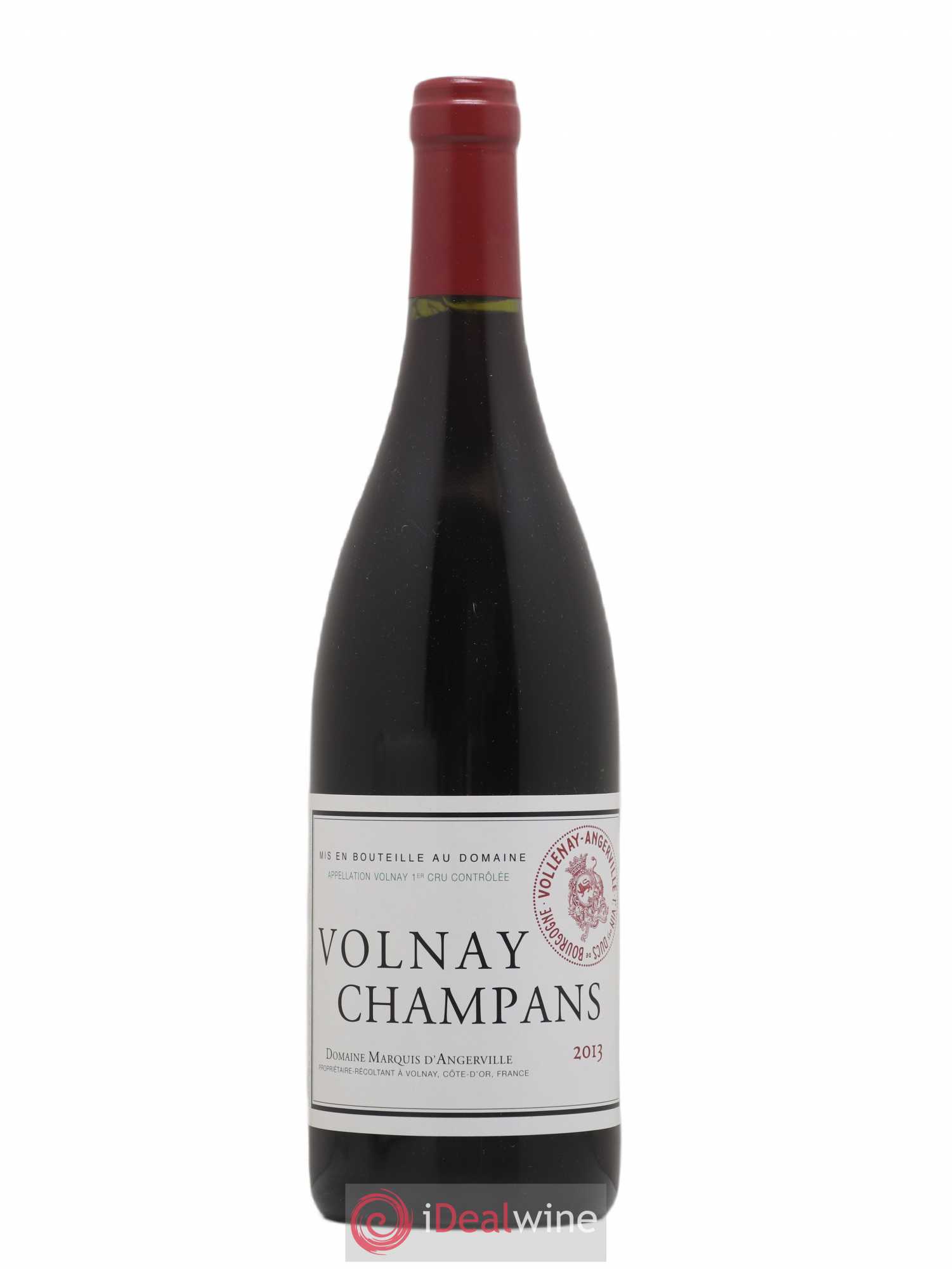 Volnay 1er Cru Champans Marquis d'Angerville (Domaine) (sans prix de réserve) 2013 - Lot de 1 bouteille - 0