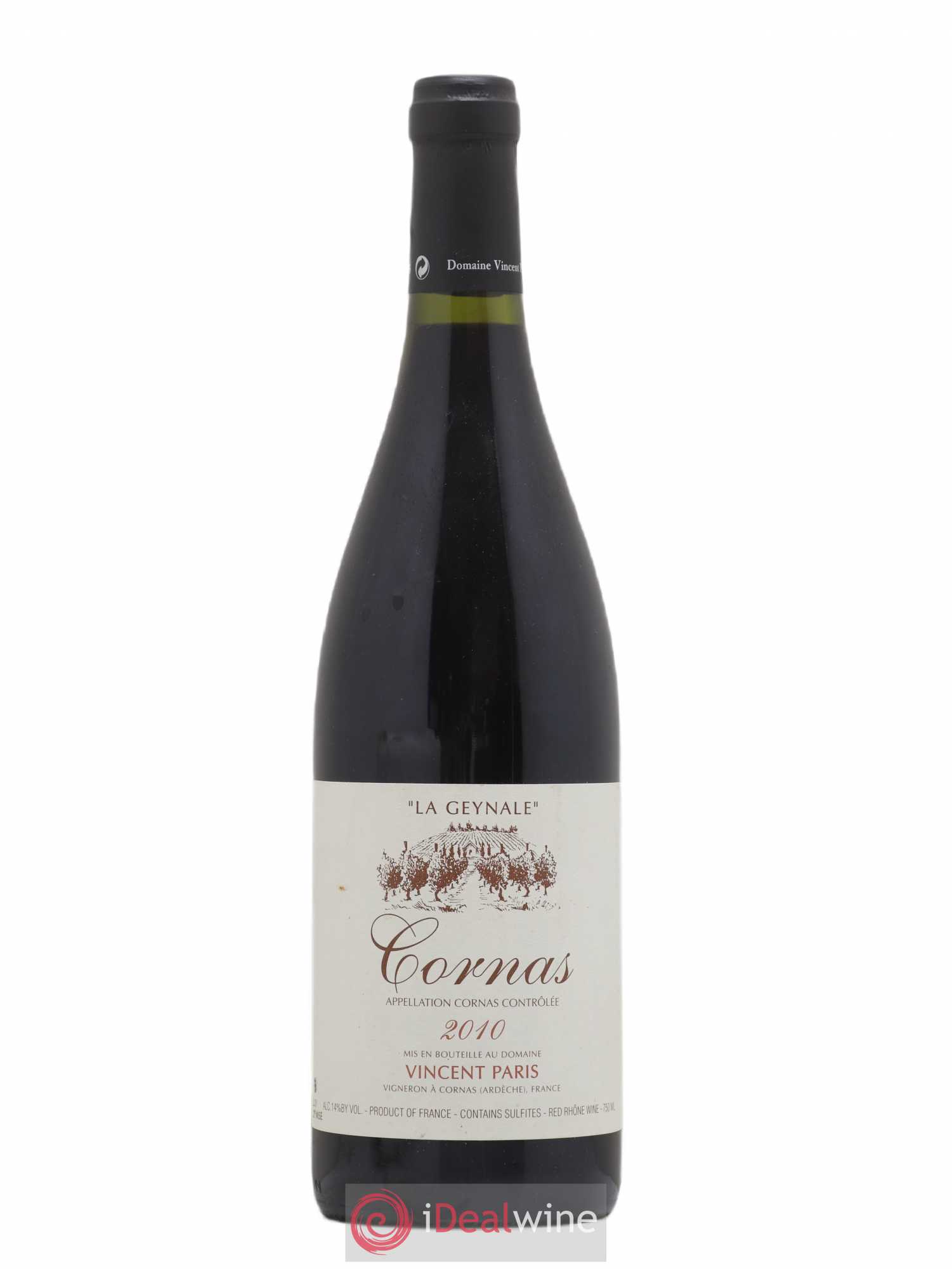 Cornas La Geynale Vincent Paris (sans prix de réserve) 2010 - Lot de 1 bouteille - 0