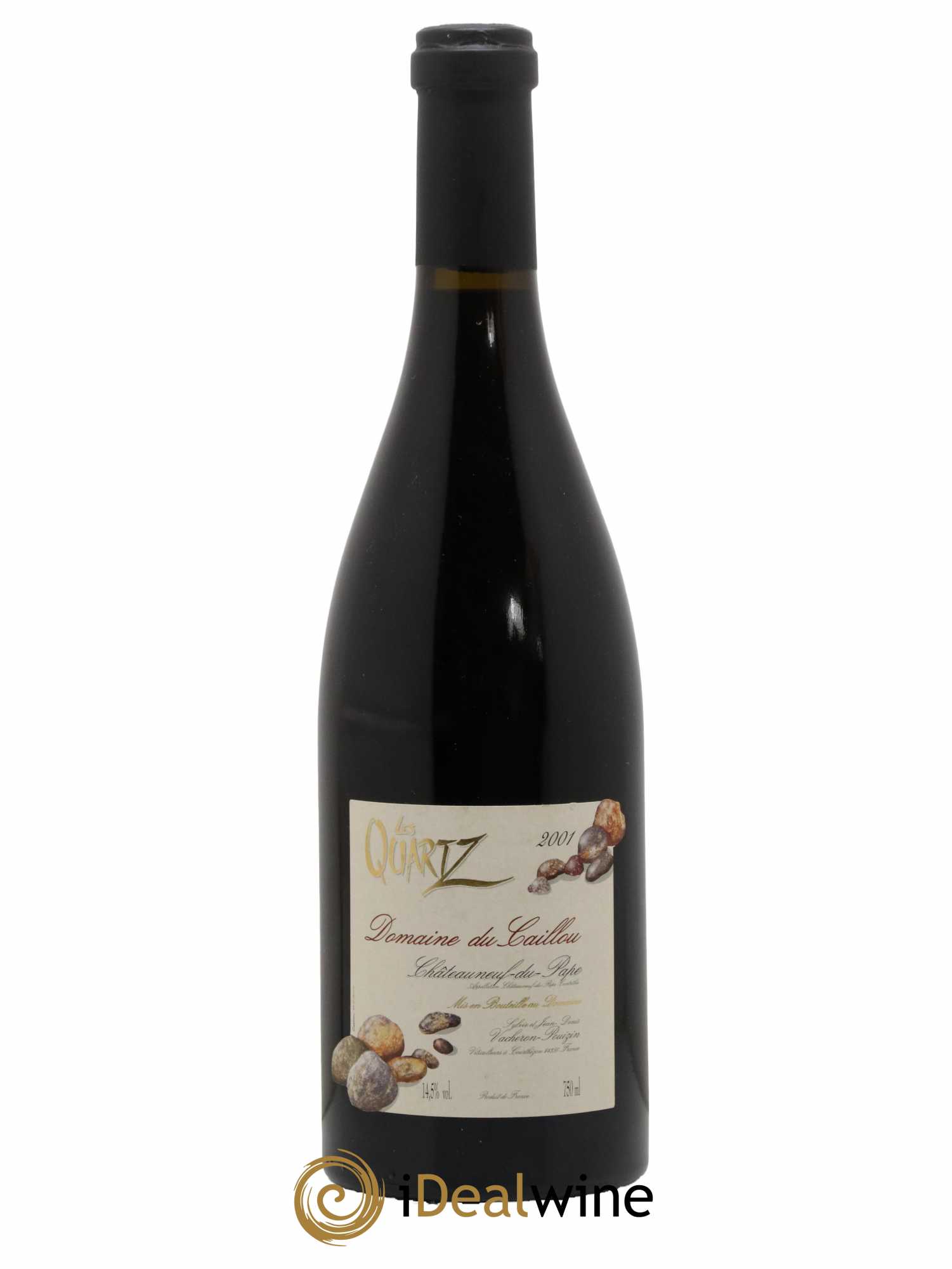 Châteauneuf-du-Pape Les Quartz Clos du Caillou 2001 - Posten von 1 Flasche - 0