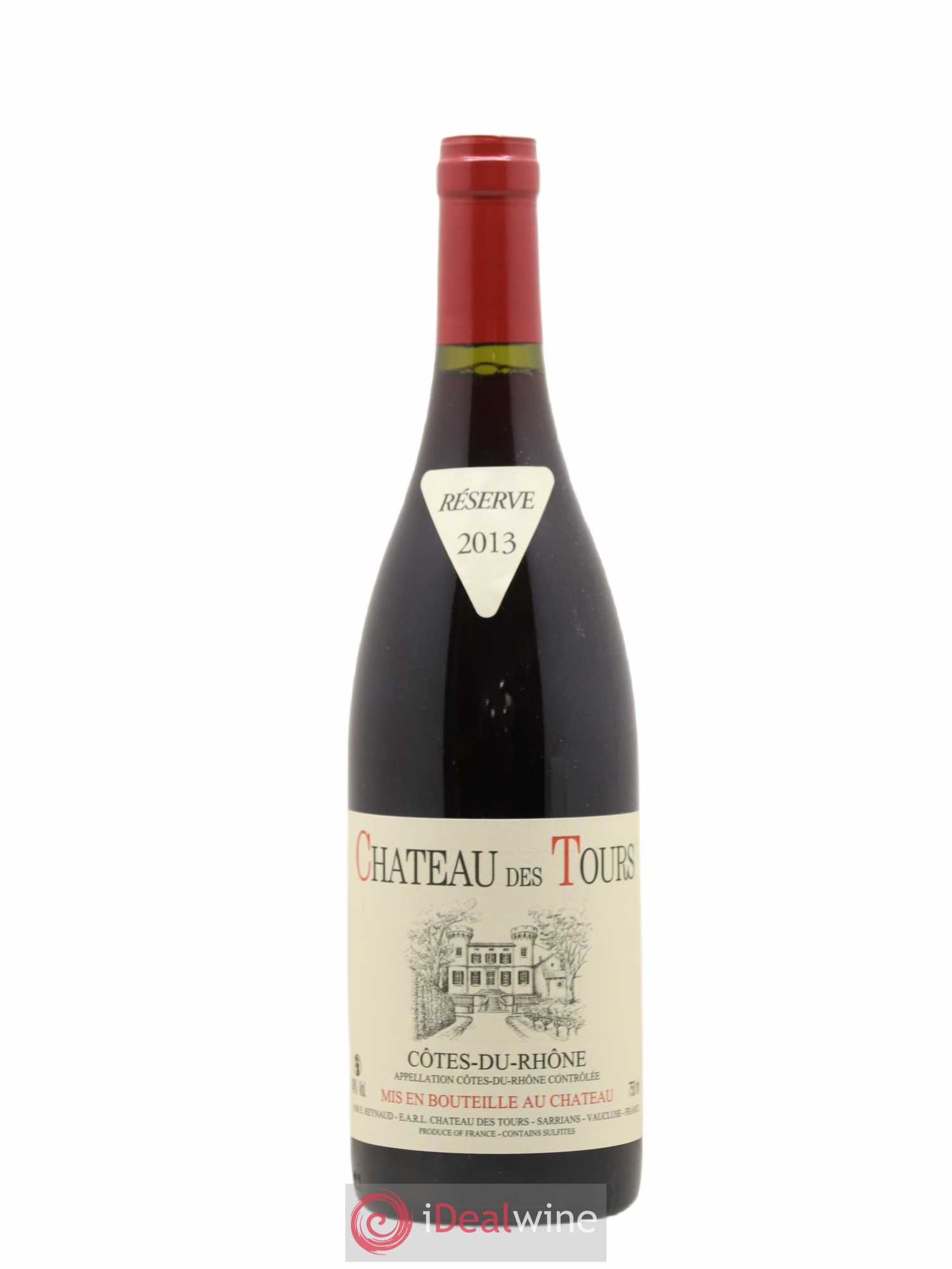 Côtes-du-Rhône Château des Tours Emmanuel Reynaud 2013 - Lot de 1 bouteille - 0