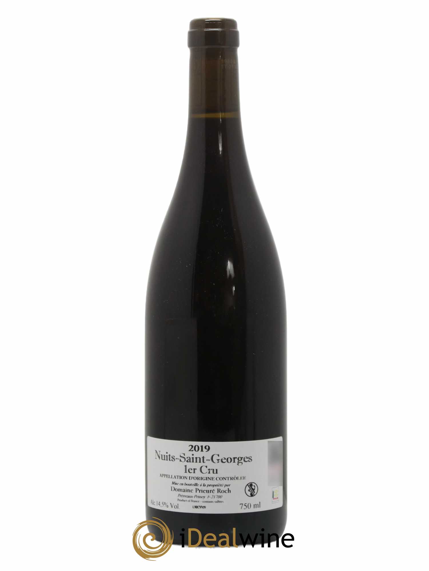 Nuits-Saint-Georges 1er Cru Vieilles Vignes Prieuré Roch 2019 - Lot de 1 bouteille - 1