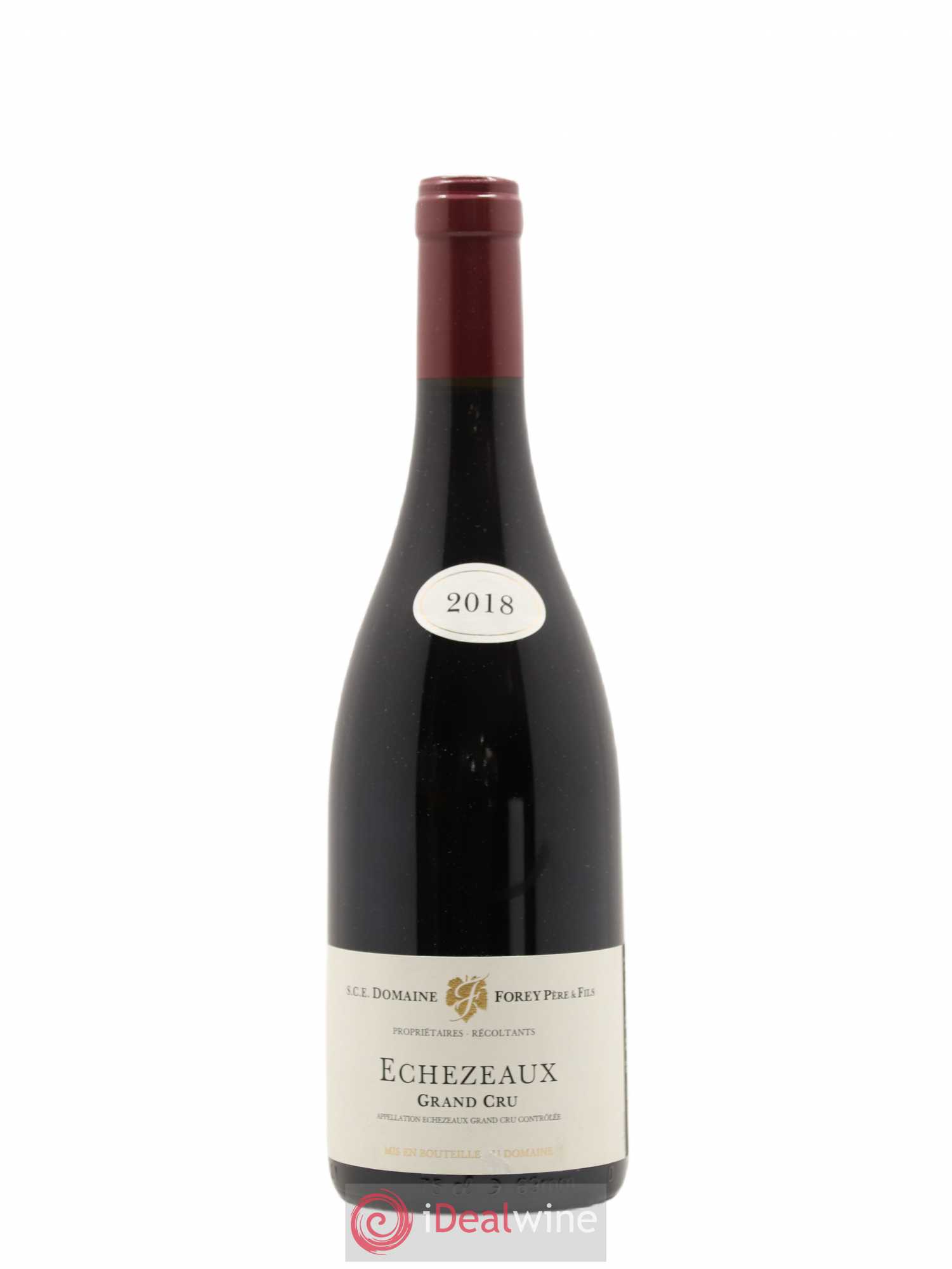 Echezeaux Grand Cru Forey Père et Fils (Domaine) 2018 - Lot de 1 bouteille - 0