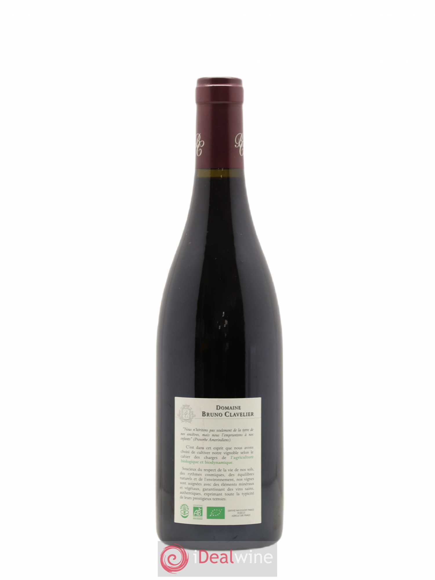 Chambolle-Musigny 1er Cru La Combe d'Orveaux Vieilles Vignes Bruno Clavelier 2018 - Lot de 1 bouteille - 1