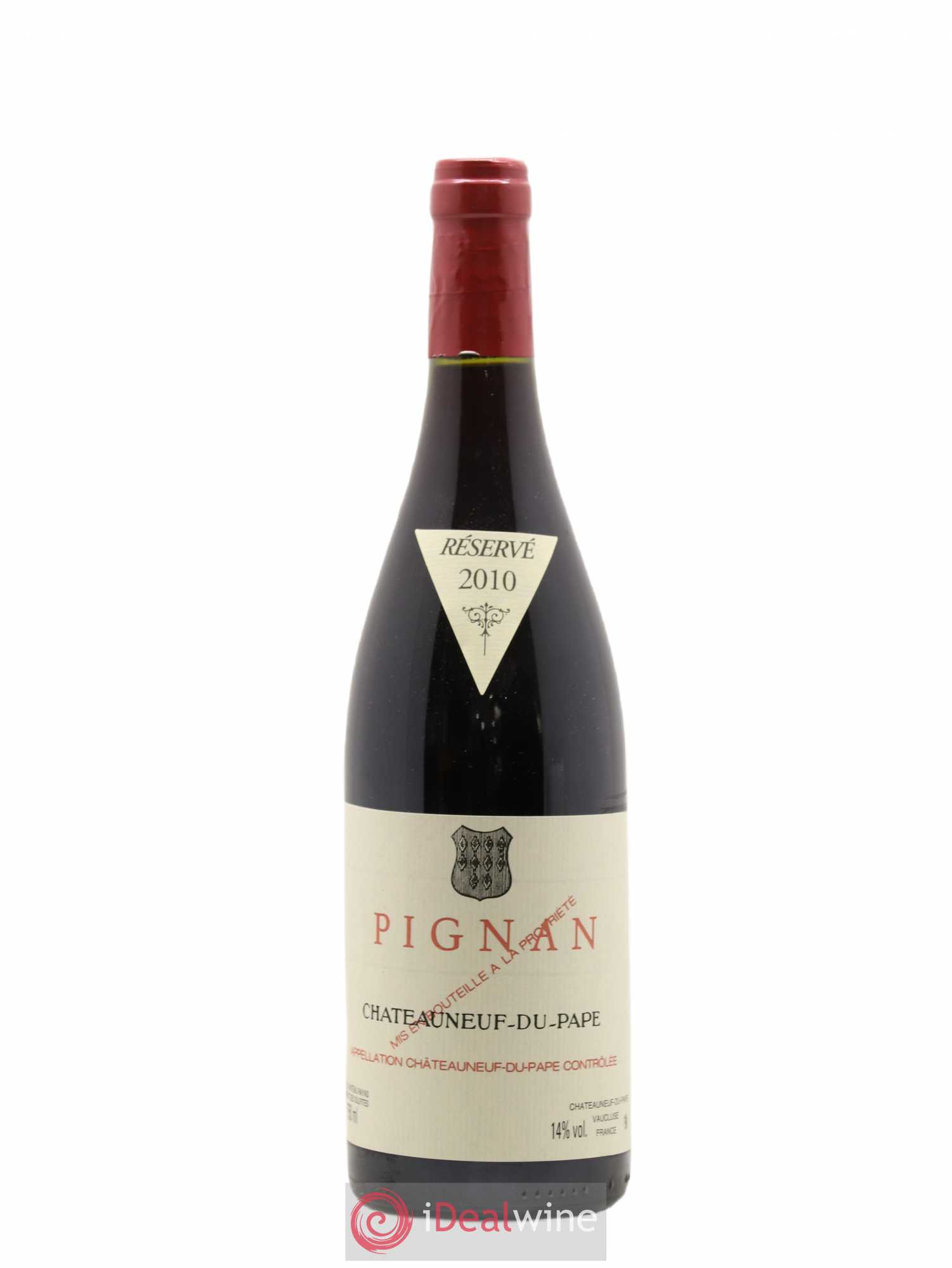 Châteauneuf-du-Pape Pignan Emmanuel Reynaud 2010 - Lot de 1 bouteille - 0
