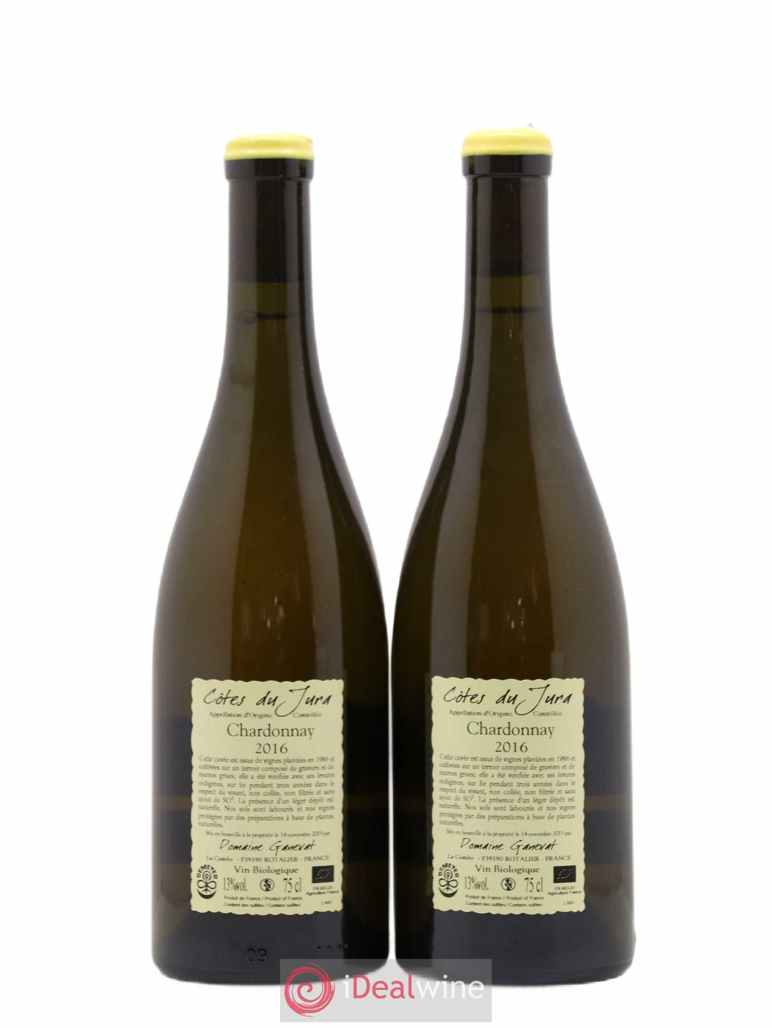 Côtes du Jura Cuvée Florine Jean-François Ganevat (Domaine) 2016 - Lot de 2 bouteilles - 1