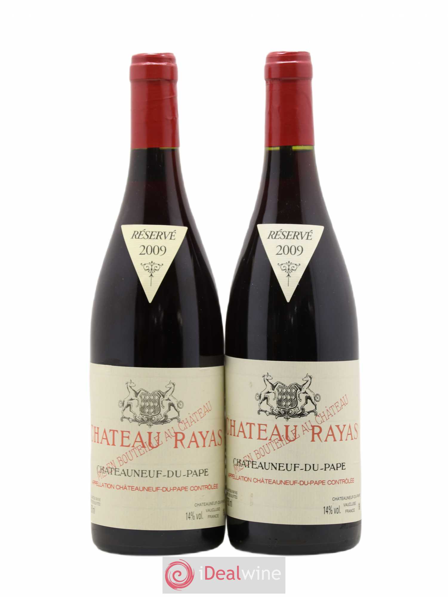 Châteauneuf-du-Pape Château Rayas Emmanuel Reynaud 2009 - Lot de 2 bouteilles - 0