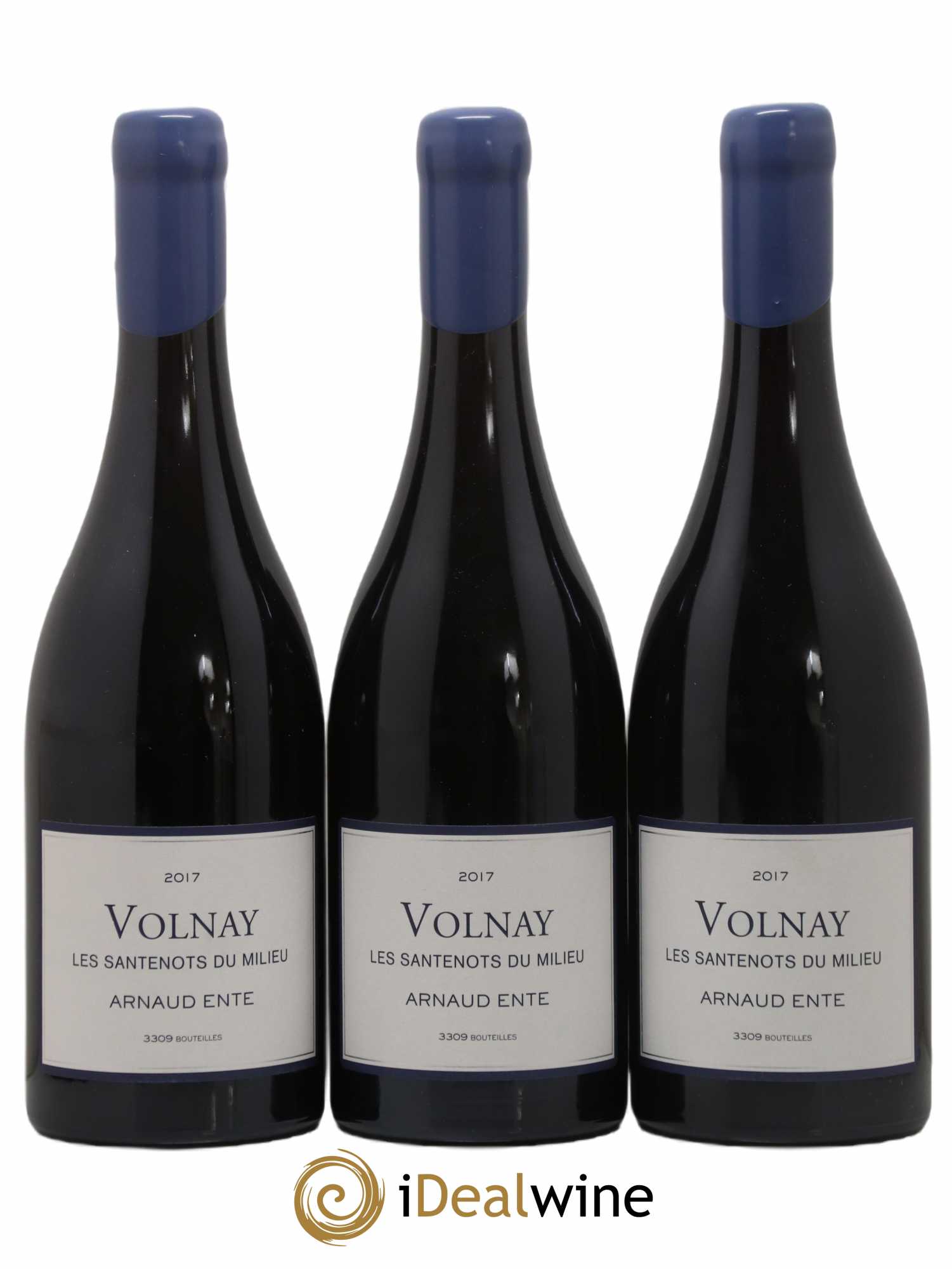 Volnay 1er Cru Les Santenots du Milieu Arnaud Ente 2017 - Lot de 3 bouteilles - 0