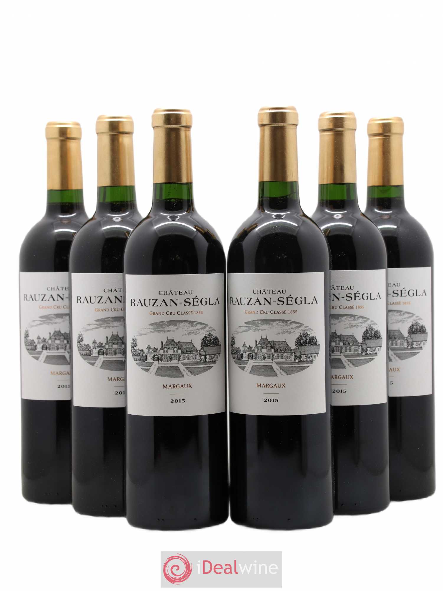 Château Rauzan Ségla Grand Cru Classé 2015 - Lot de 6 bouteilles - 0