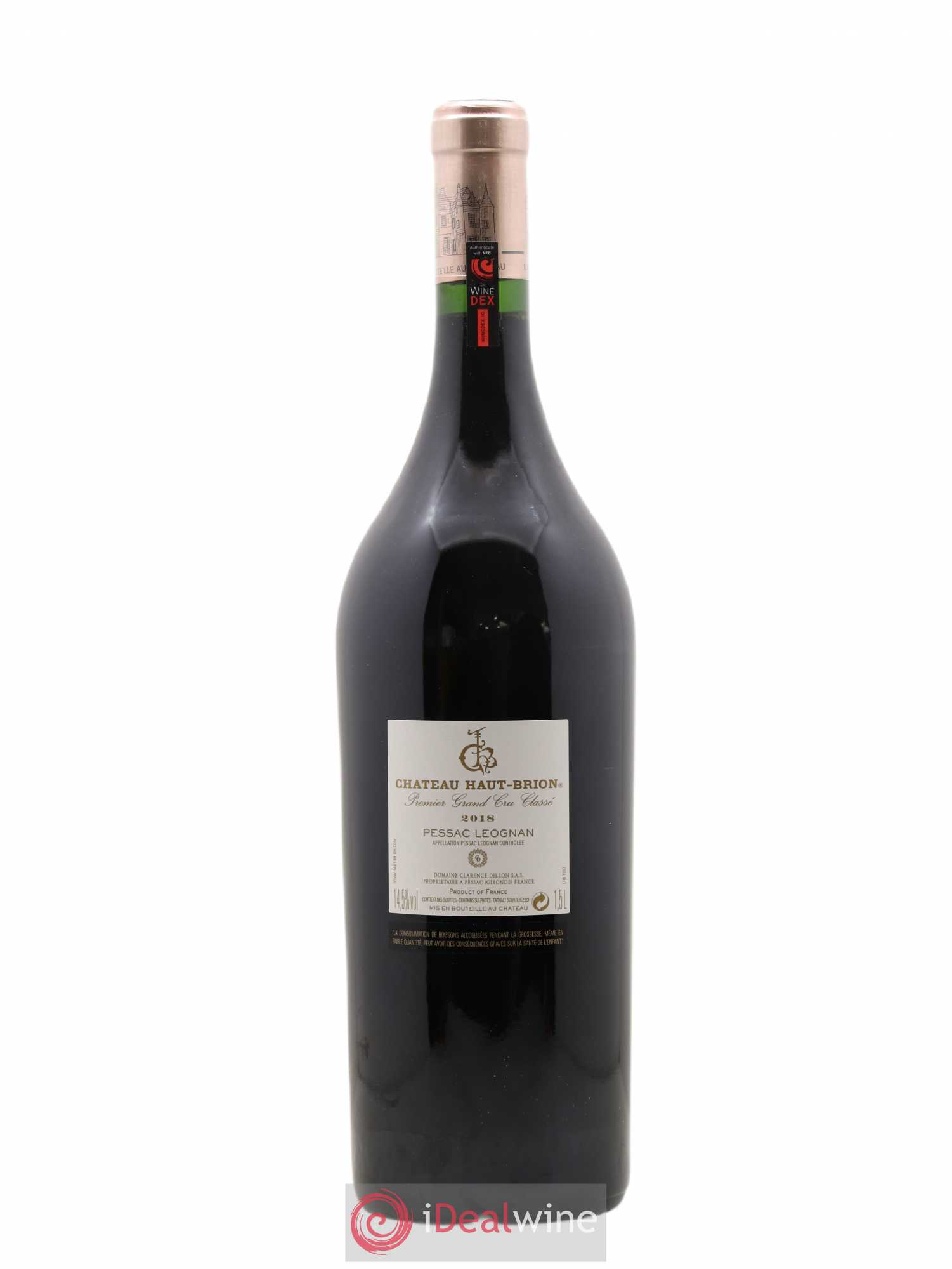 Château Haut Brion 1er Grand Cru Classé 2018 - Lot de 1 magnum - 1