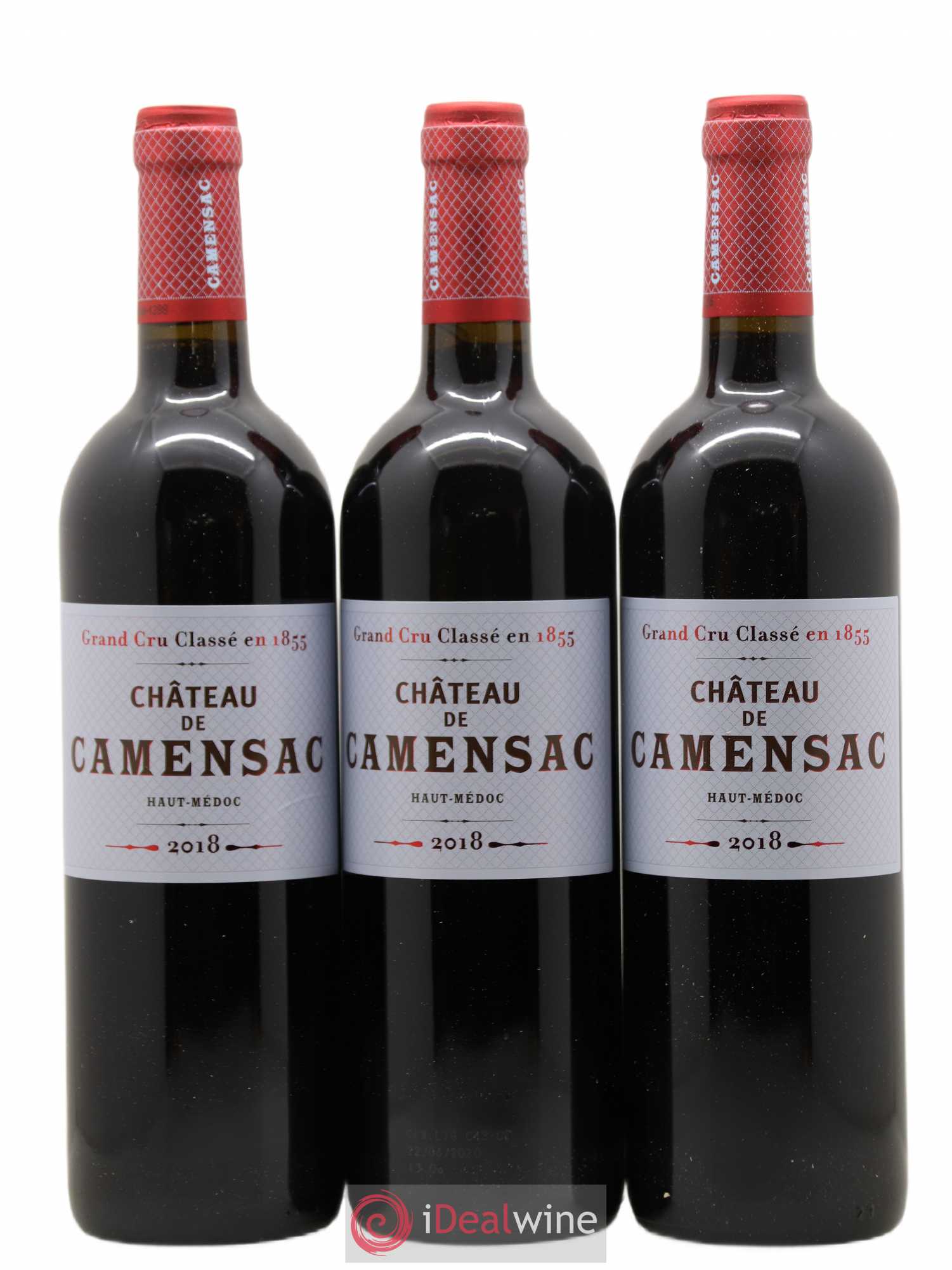 Château Camensac 5ème Grand Cru Classé 2018 - Lot de 6 bouteilles - 1