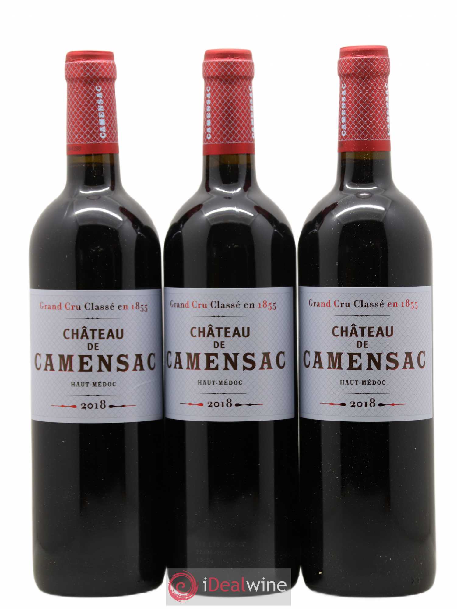 Château Camensac 5ème Grand Cru Classé 2018 - Lot de 6 bouteilles - 2