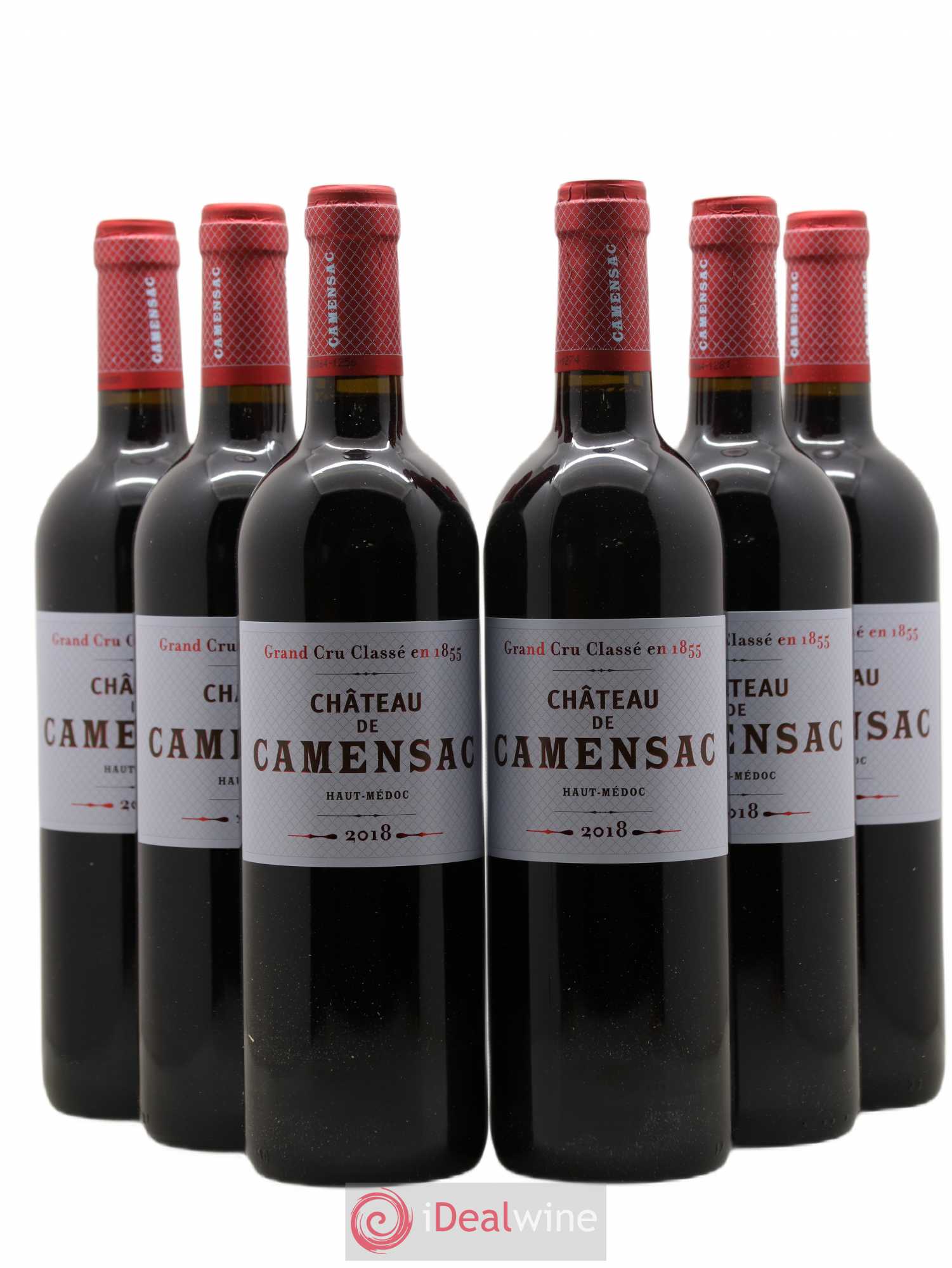 Château Camensac 5ème Grand Cru Classé 2018 - Lot de 6 bouteilles - 0