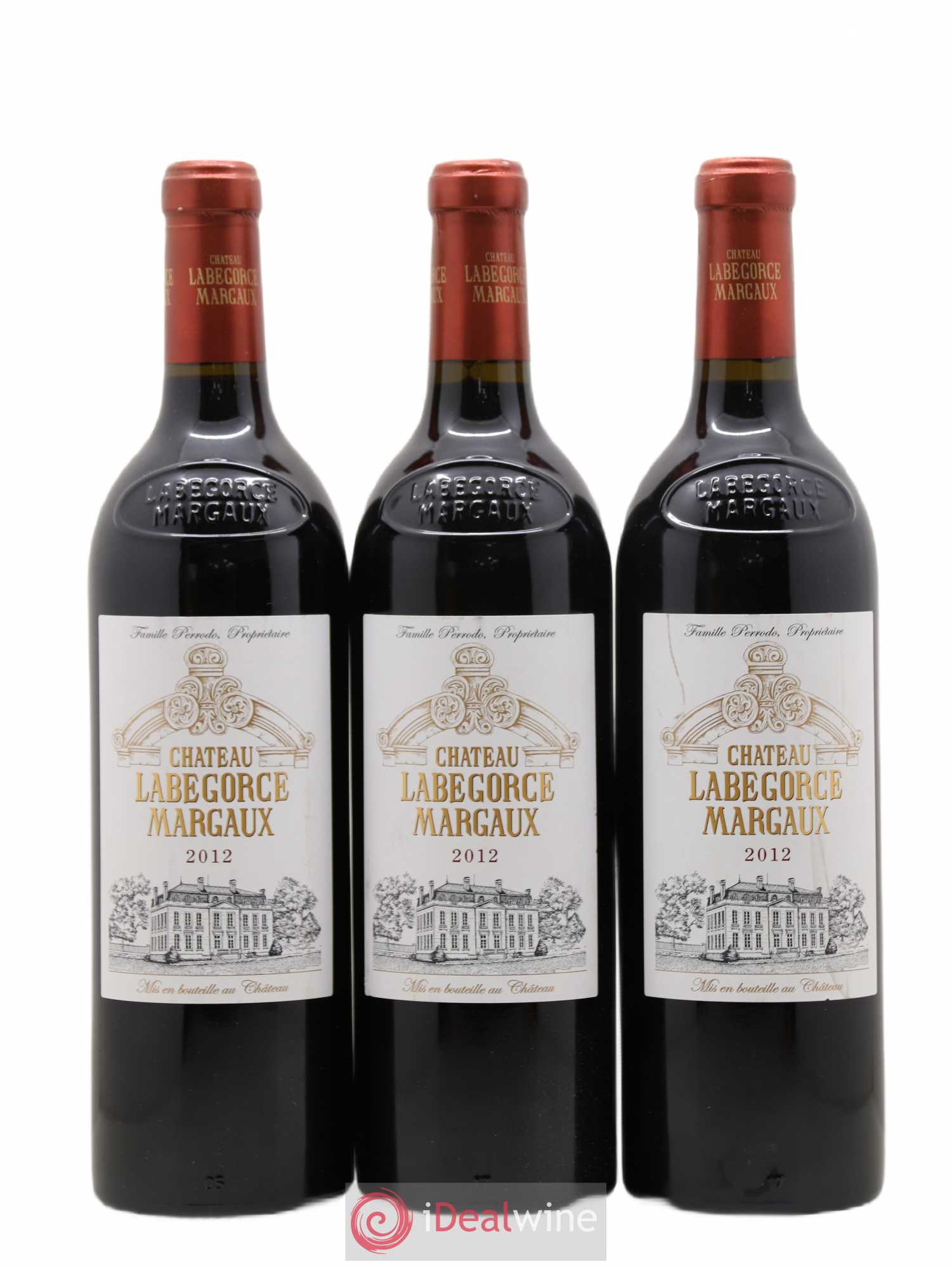 Château Labegorce Cru Bourgeois 2012 - Lot de 3 bouteilles - 0