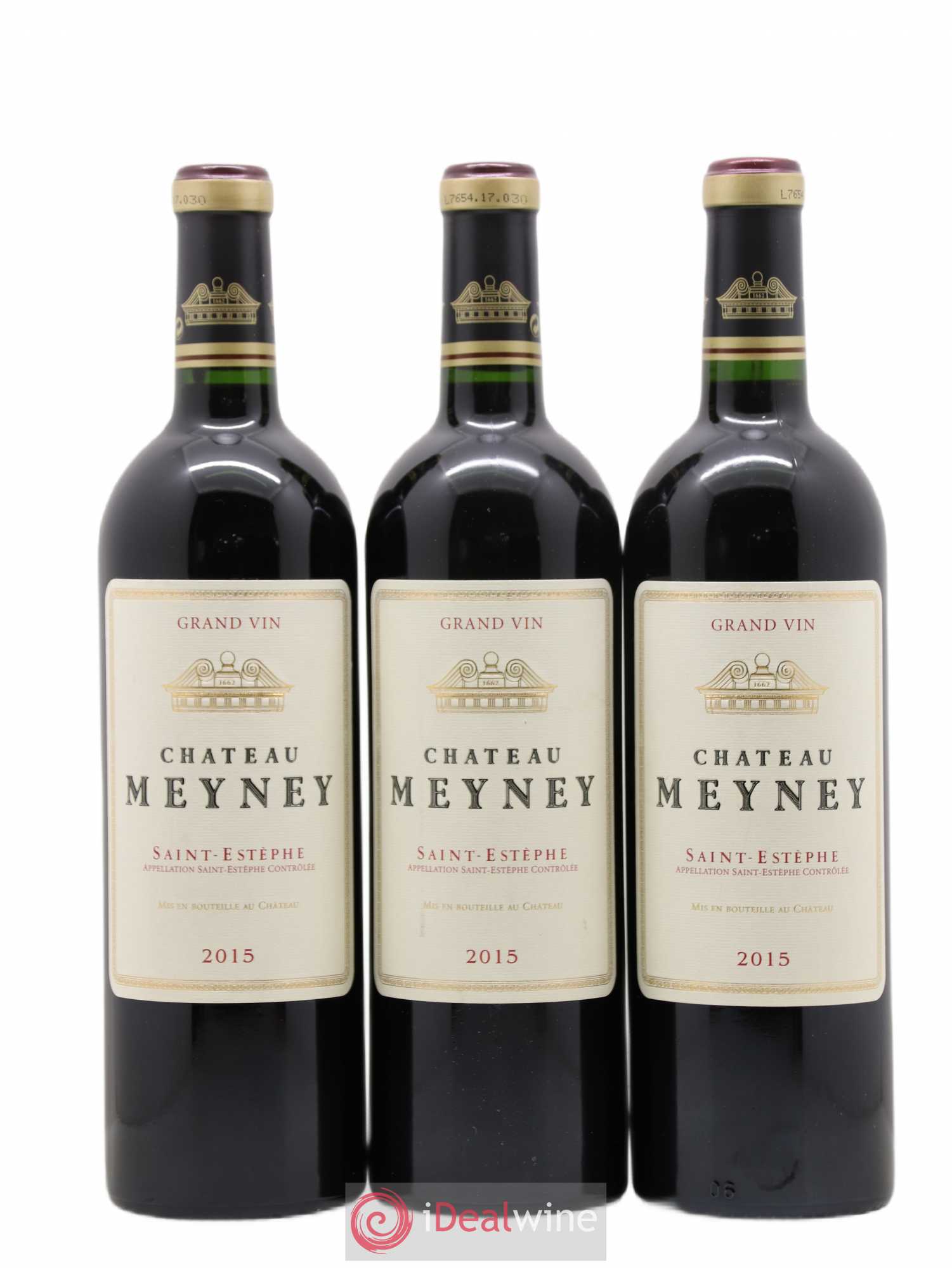 Château Meyney 2015 - Lot de 3 bouteilles - 0