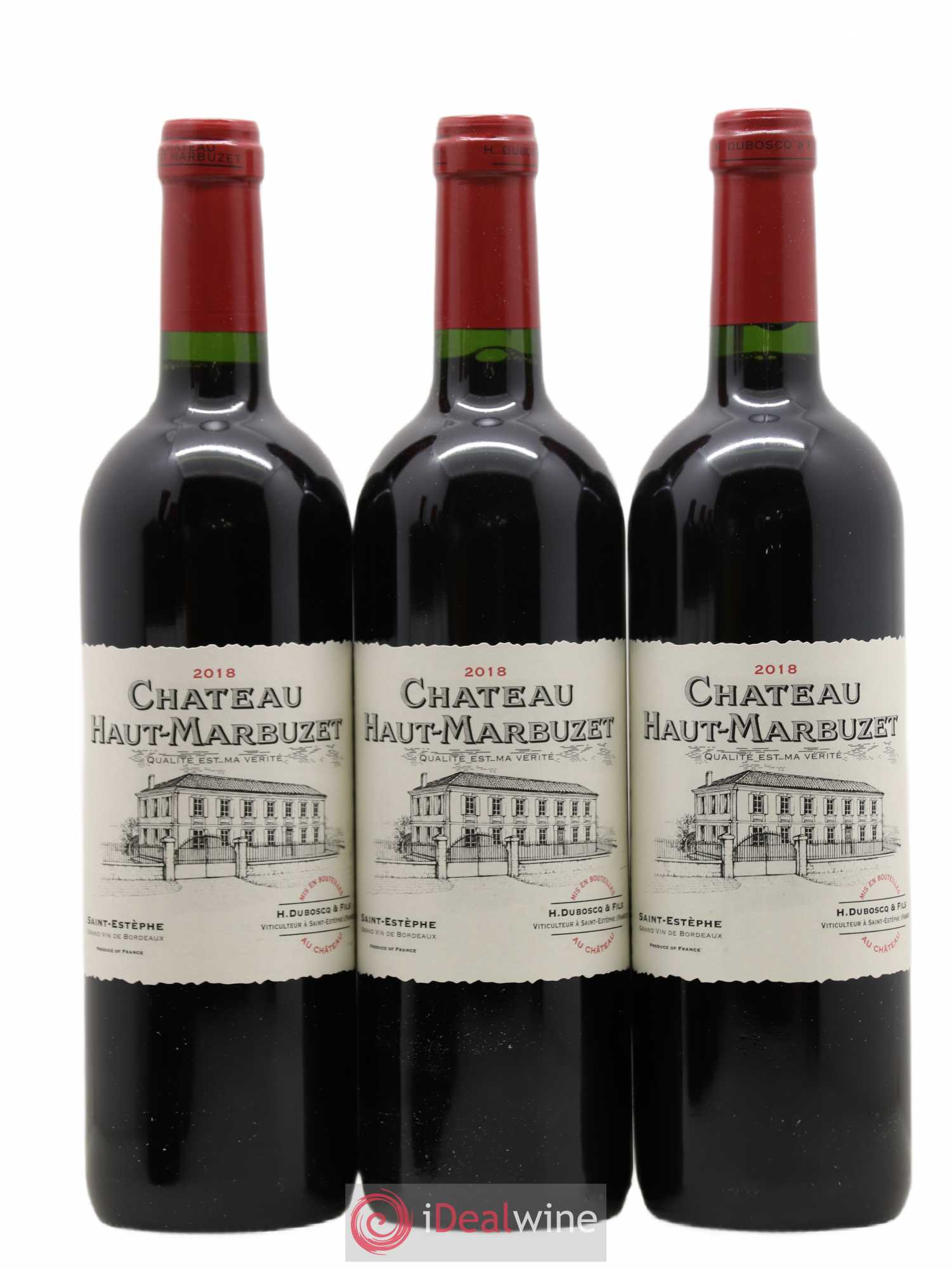 Château Haut Marbuzet 2018 - Lot de 6 bouteilles - 2