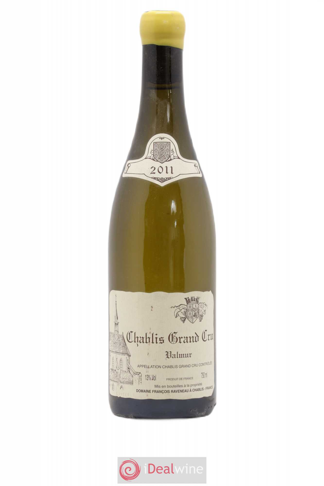 Chablis Grand Cru Valmur Raveneau (Domaine) 2011 - Lot de 1 bouteille - 0