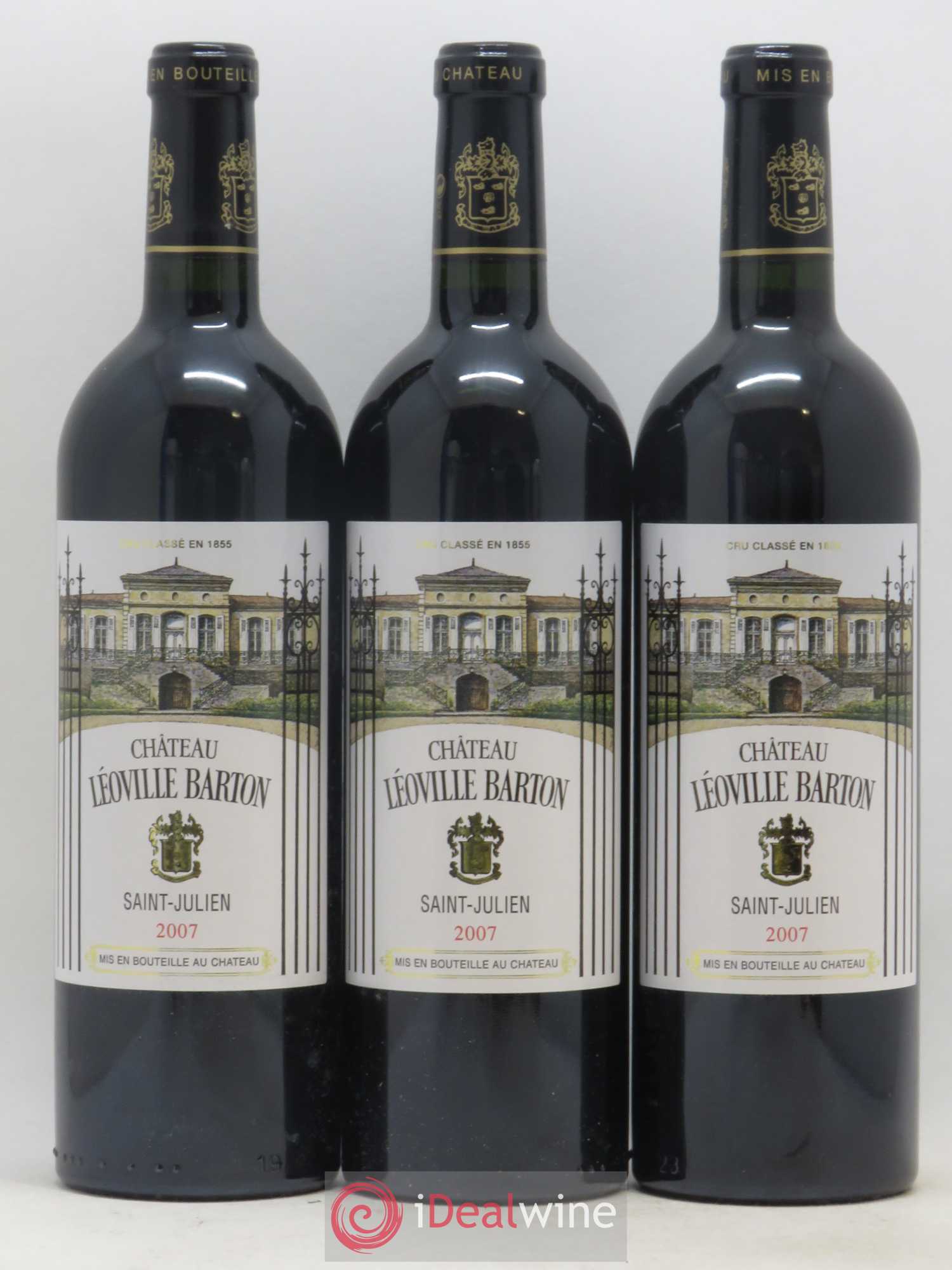 Château Léoville Barton 2ème Grand Cru Classé 2007 - Lot de 12 bouteilles - 3