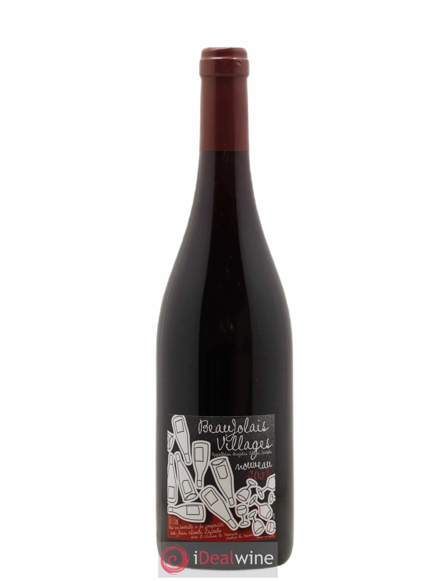 Beaujolais Villages Vieilles Vignes Jean-Claude Lapalu (sans prix de réserve) 2021 - Lot de 1 bouteille - 0