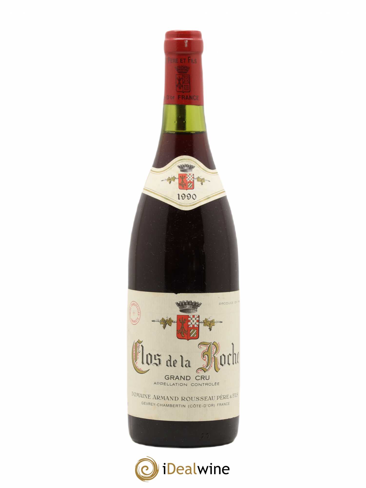 Clos de la Roche Grand Cru Armand Rousseau (Domaine) 1990 - Posten von 1 Flasche - 0