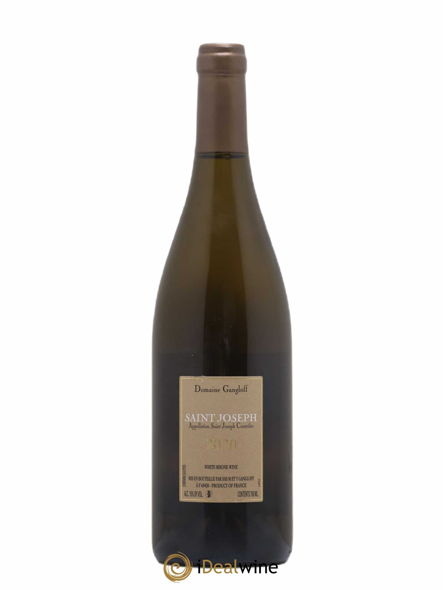 Saint-Joseph Gangloff (Domaine) (sans prix de réserve) 2020 - Lot de 1 bouteille - 1