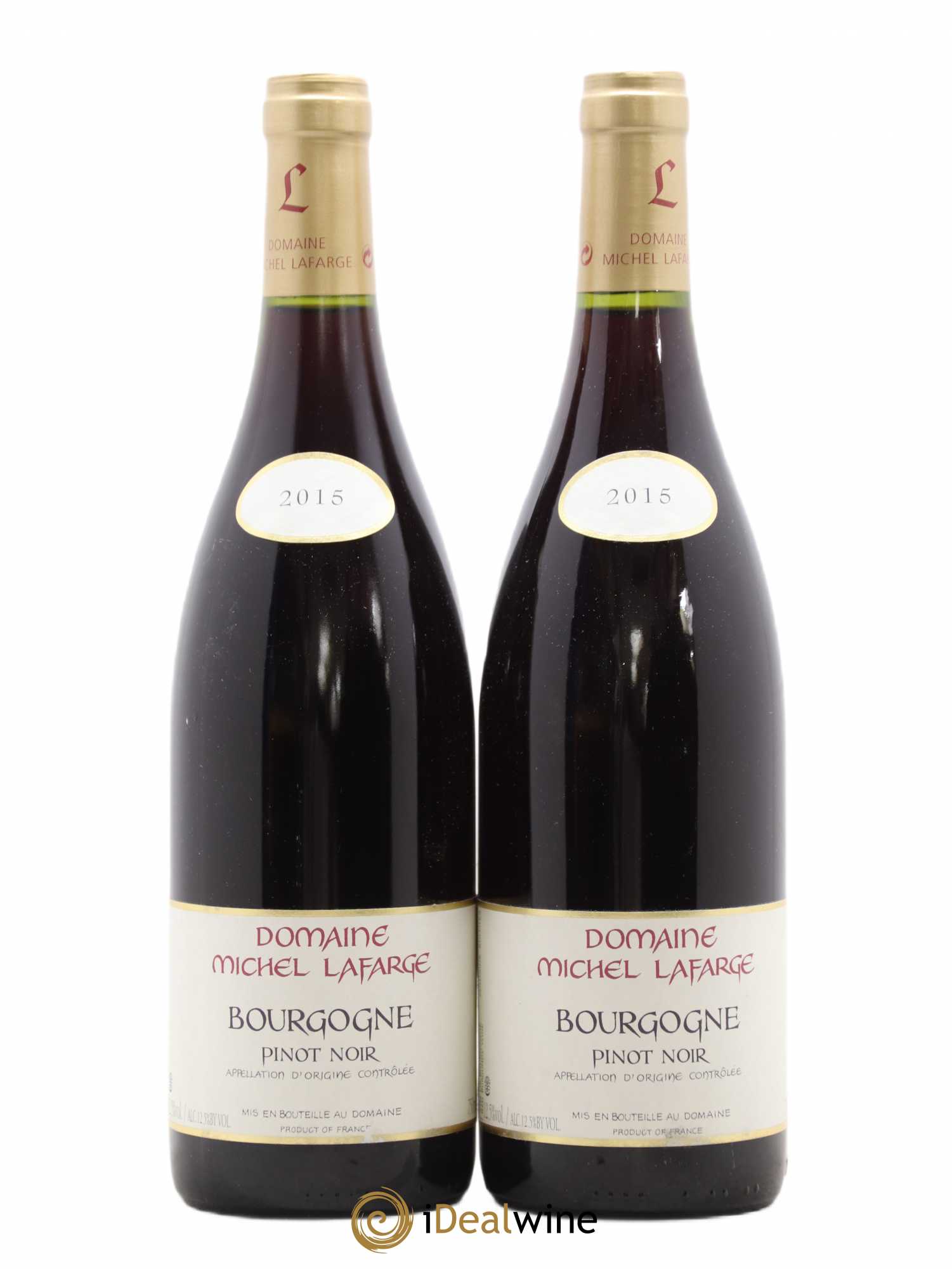 Bourgogne Lafarge (Domaine) (sans prix de réserve) 2015 - Lot de 2 bouteilles - 0
