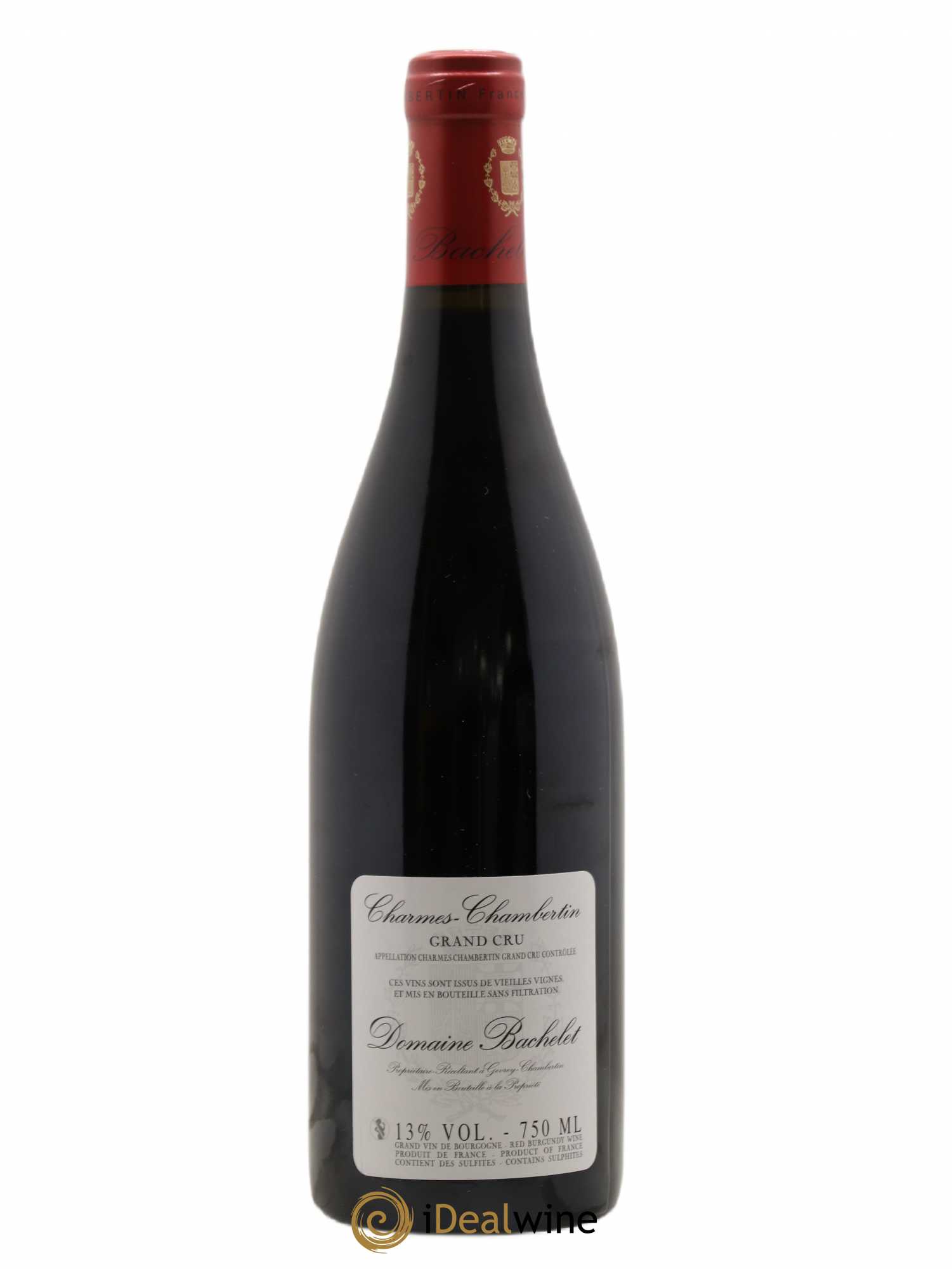 Charmes-Chambertin Grand Cru Vieilles Vignes Denis Bachelet (Domaine) 2019 - Lot de 1 bouteille - 1