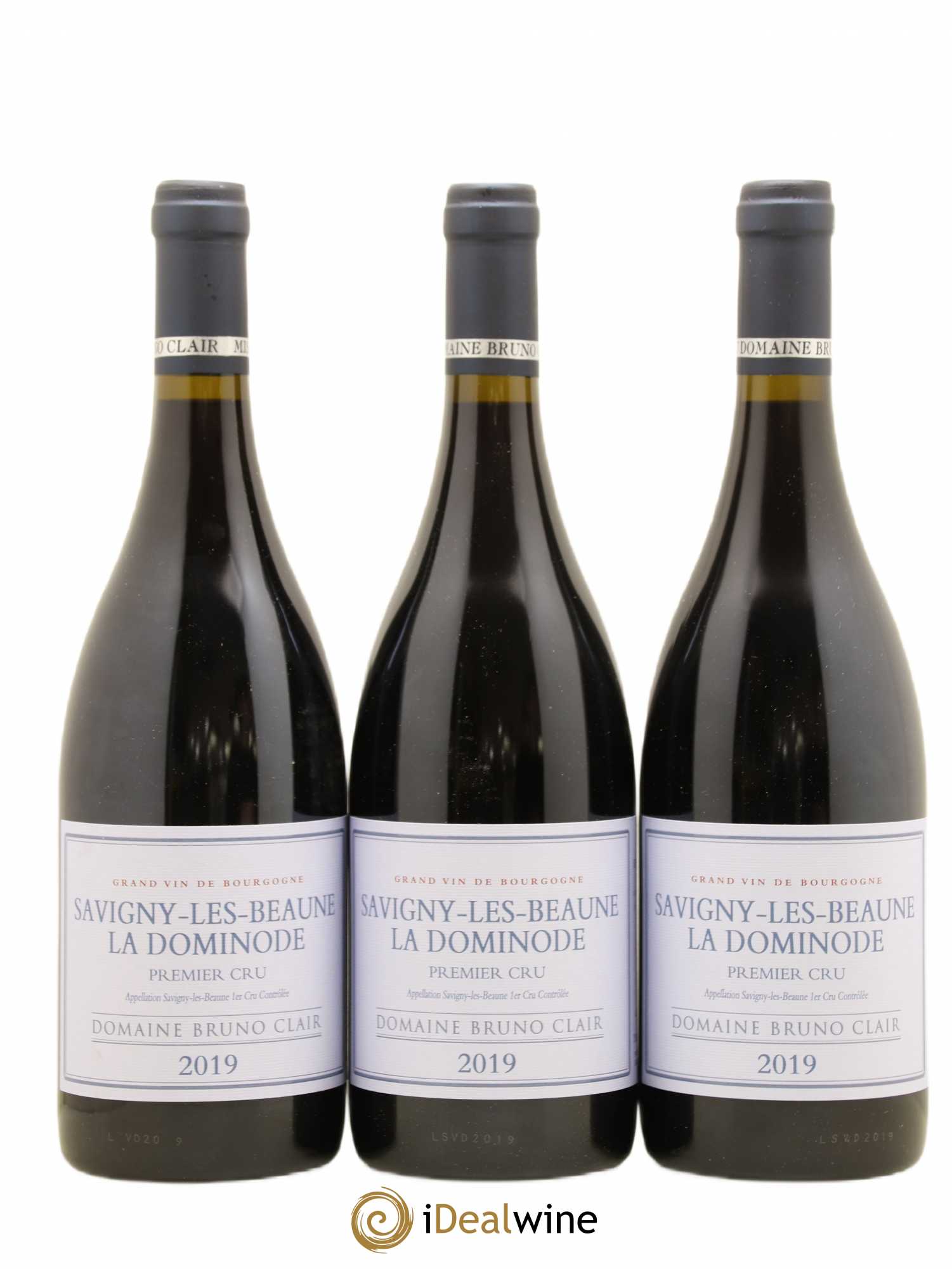 Savigny-lès-Beaune 1er Cru La Dominode Bruno Clair (Domaine) (sans prix de réserve) 2019 - Lot de 3 bouteilles - 0
