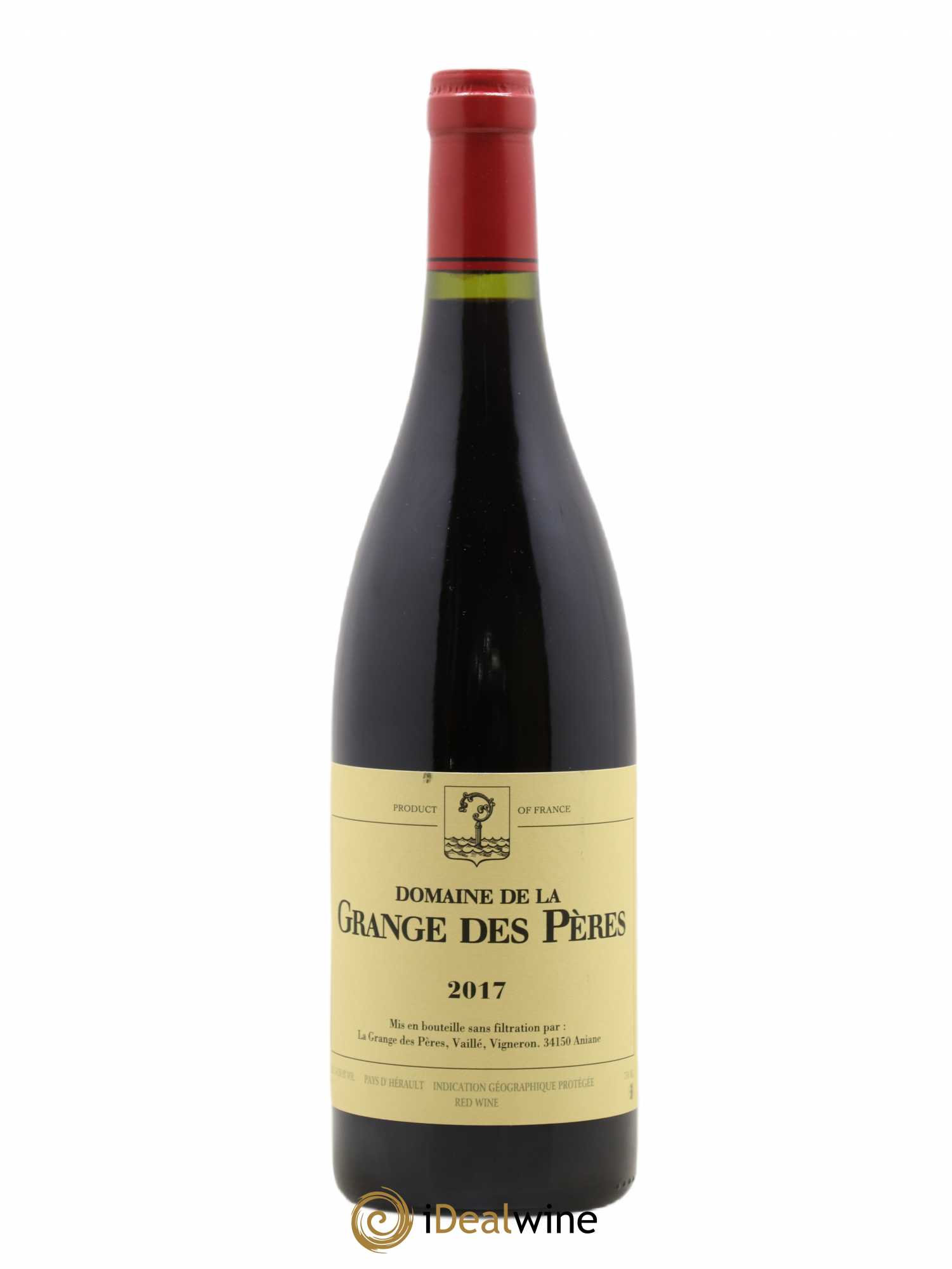 Pays d'Hérault Grange des Pères Laurent Vaillé (sans prix de réserve) 2017 - Lot de 1 bouteille - 0