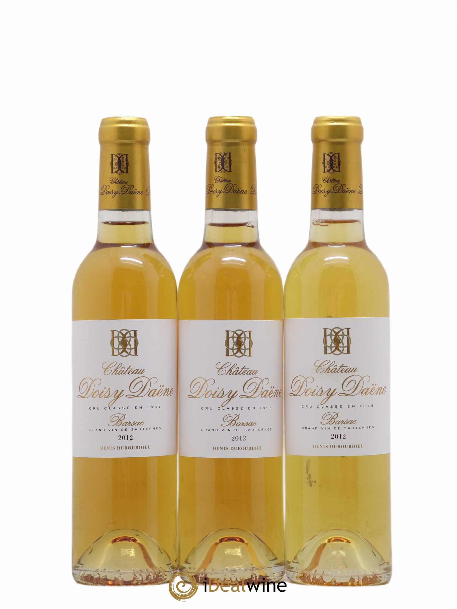 Château Doisy Daëne 2ème Grand Cru Classé (senza prezzo di riserva) 2012 - Lotto di 3 mezze bottiglie - 0