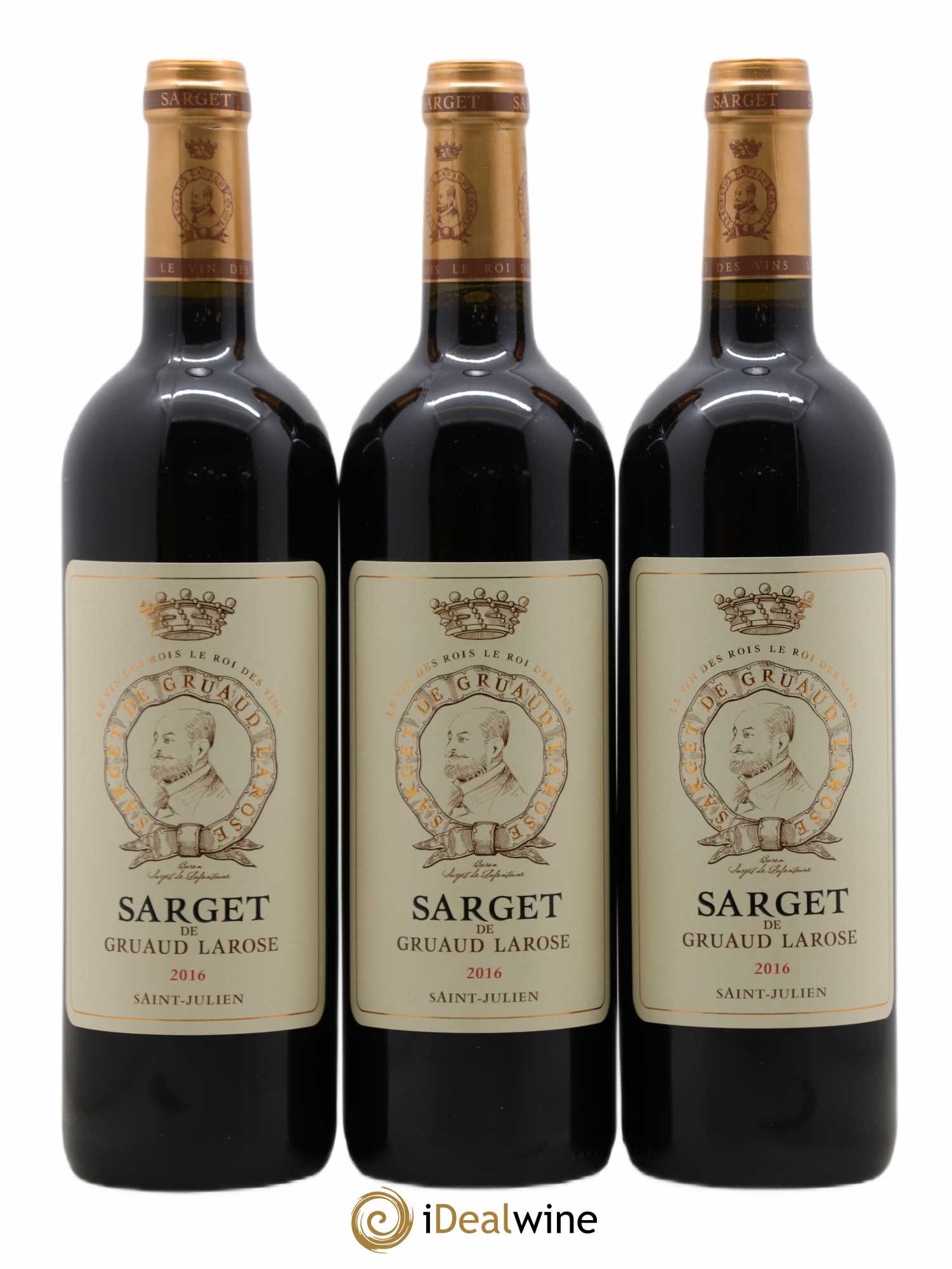 Sarget de Gruaud Larose Second Vin (sans prix de réserve) 2010 - Lot de 3 bouteilles - 0