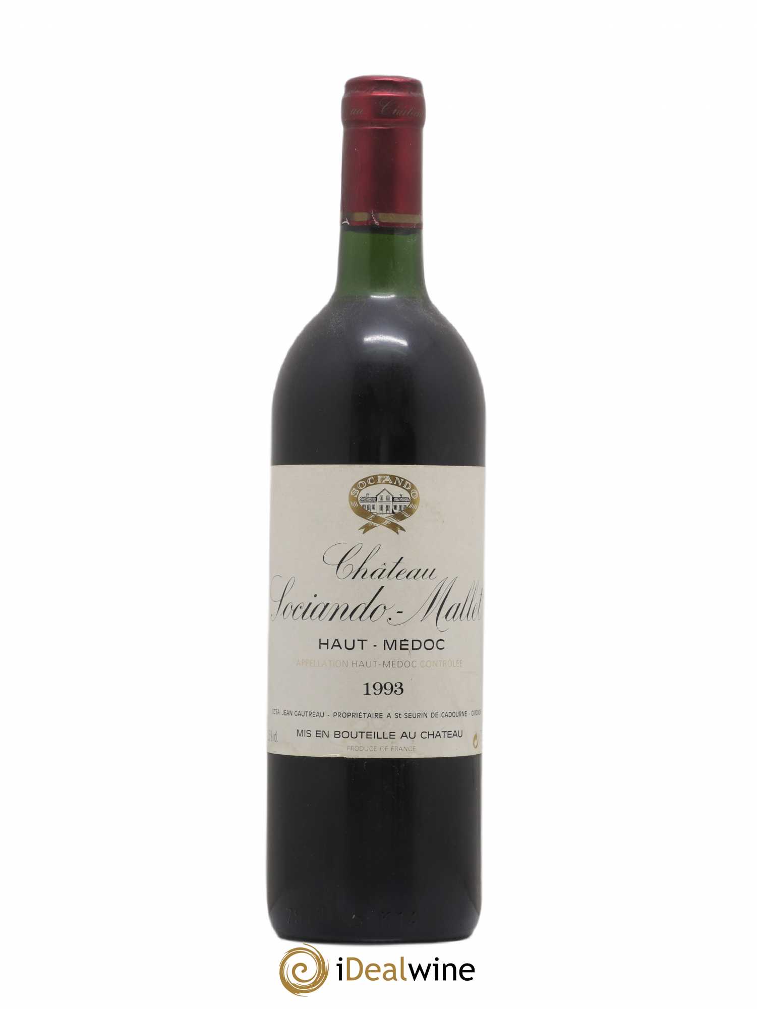 Château Sociando Mallet (sans prix de réserve) 1993 - Lot de 1 bouteille - 0