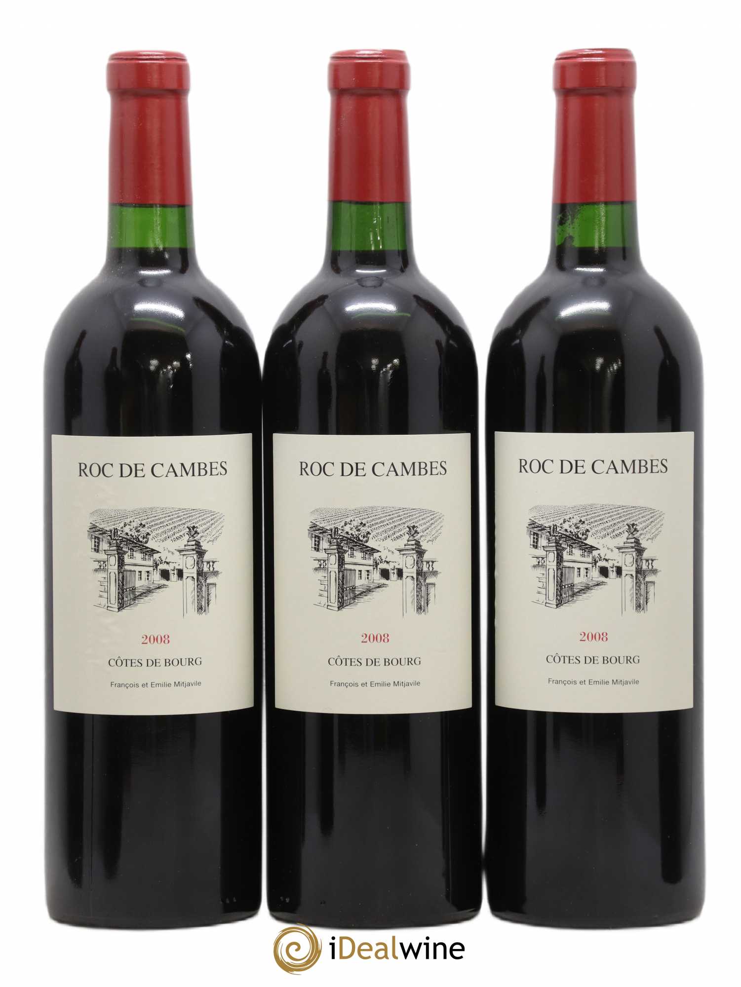 Roc de Cambes (sans prix de réserve) 2008 - Lot de 6 bouteilles - 2