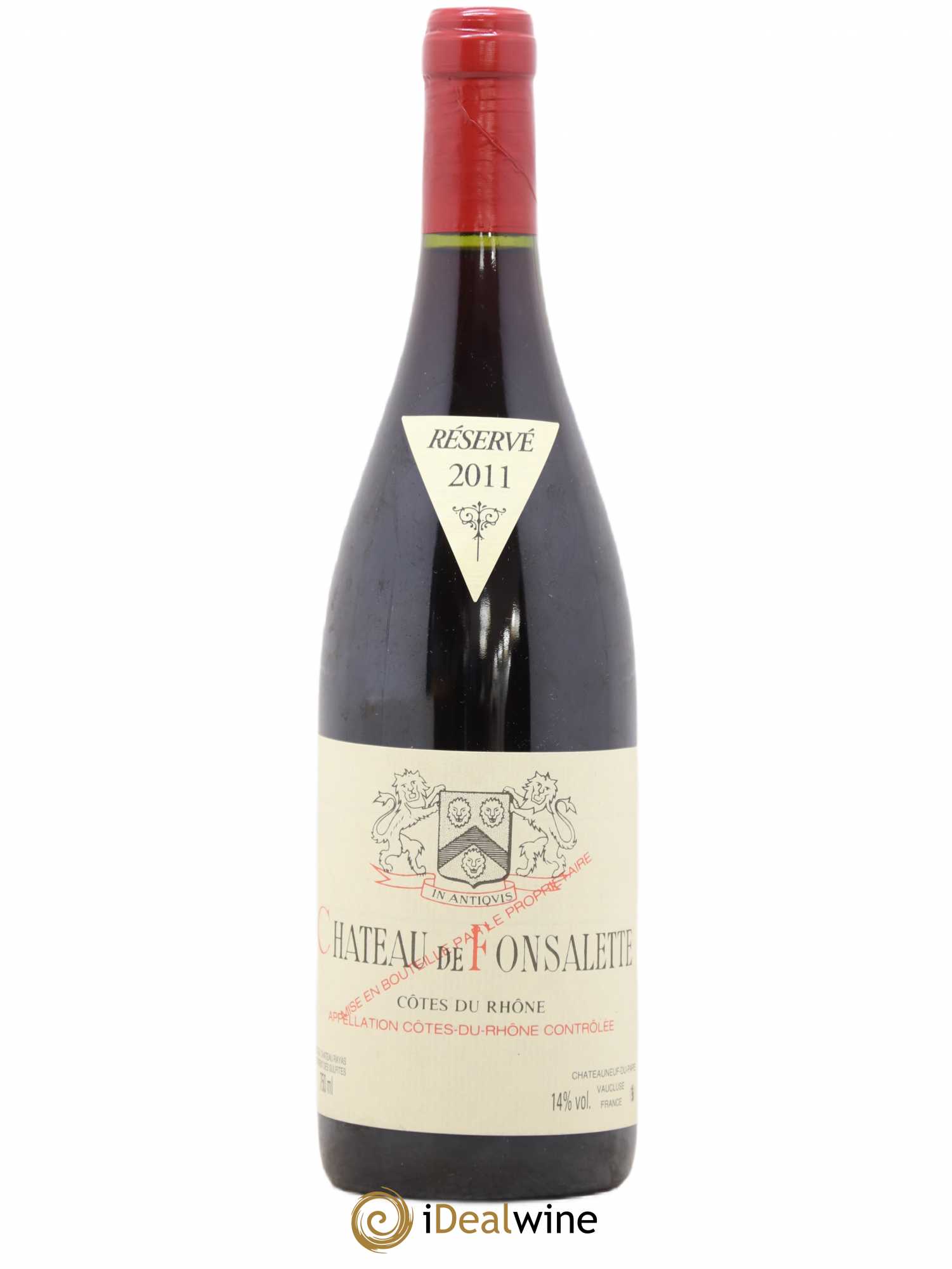 Côtes-du-Rhône Château de Fonsalette Emmanuel Reynaud (sans prix de réserve) 2011 - Lot de 1 bouteille - 0