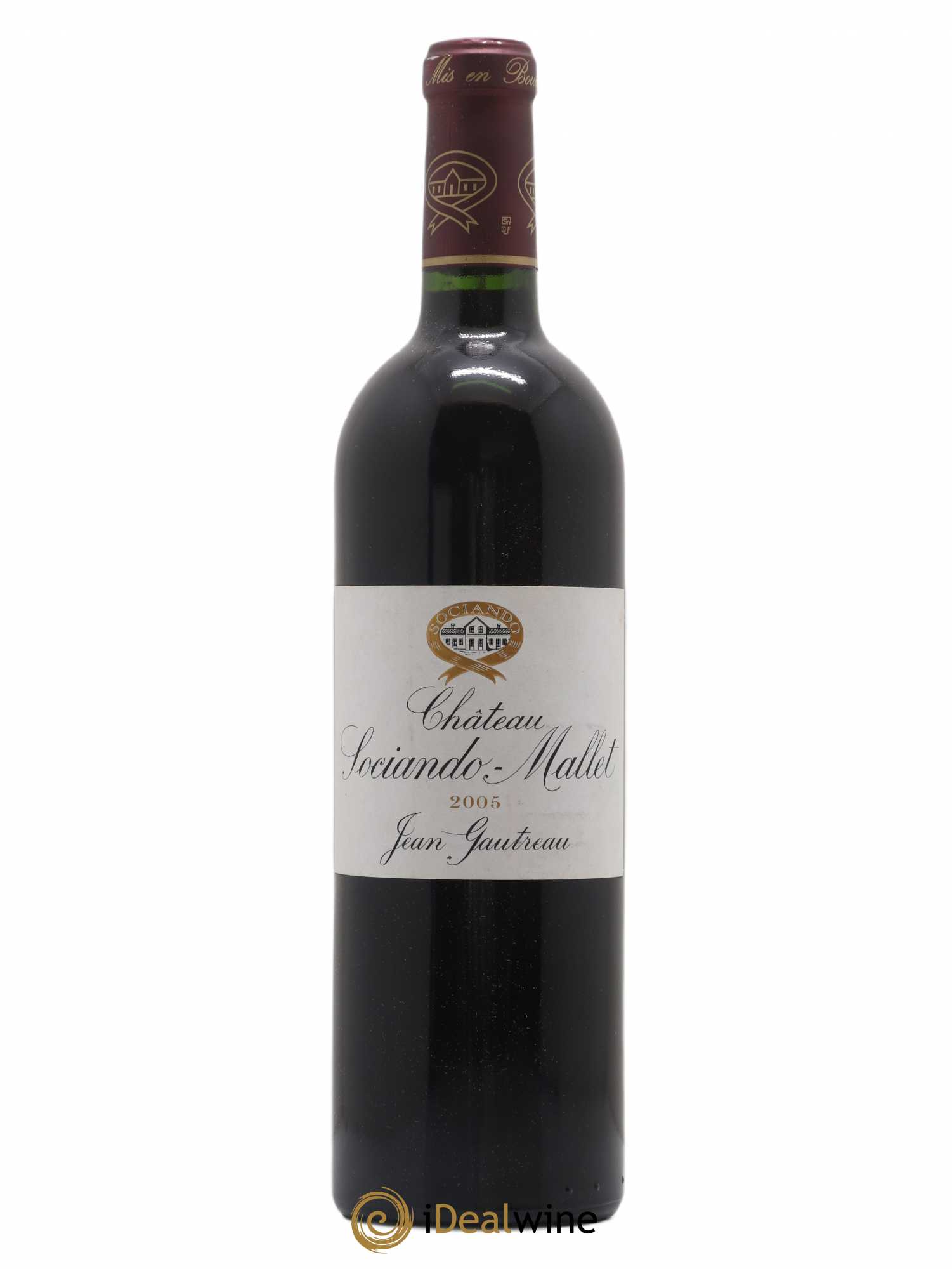 Château Sociando Mallet (sans prix de réserve) 2005 - Lot de 1 bouteille - 0