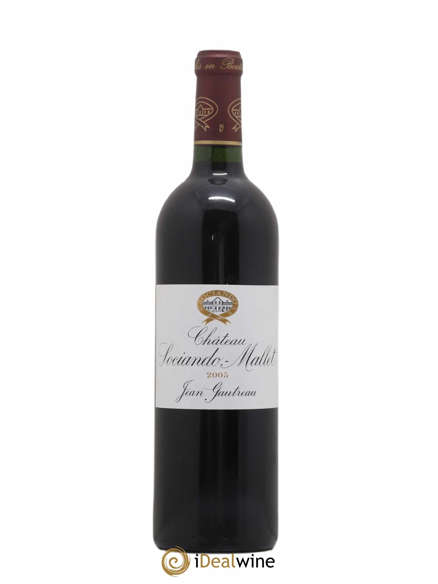 Château Sociando Mallet (sans prix de réserve) 2005 - Lot de 1 bouteille - 0