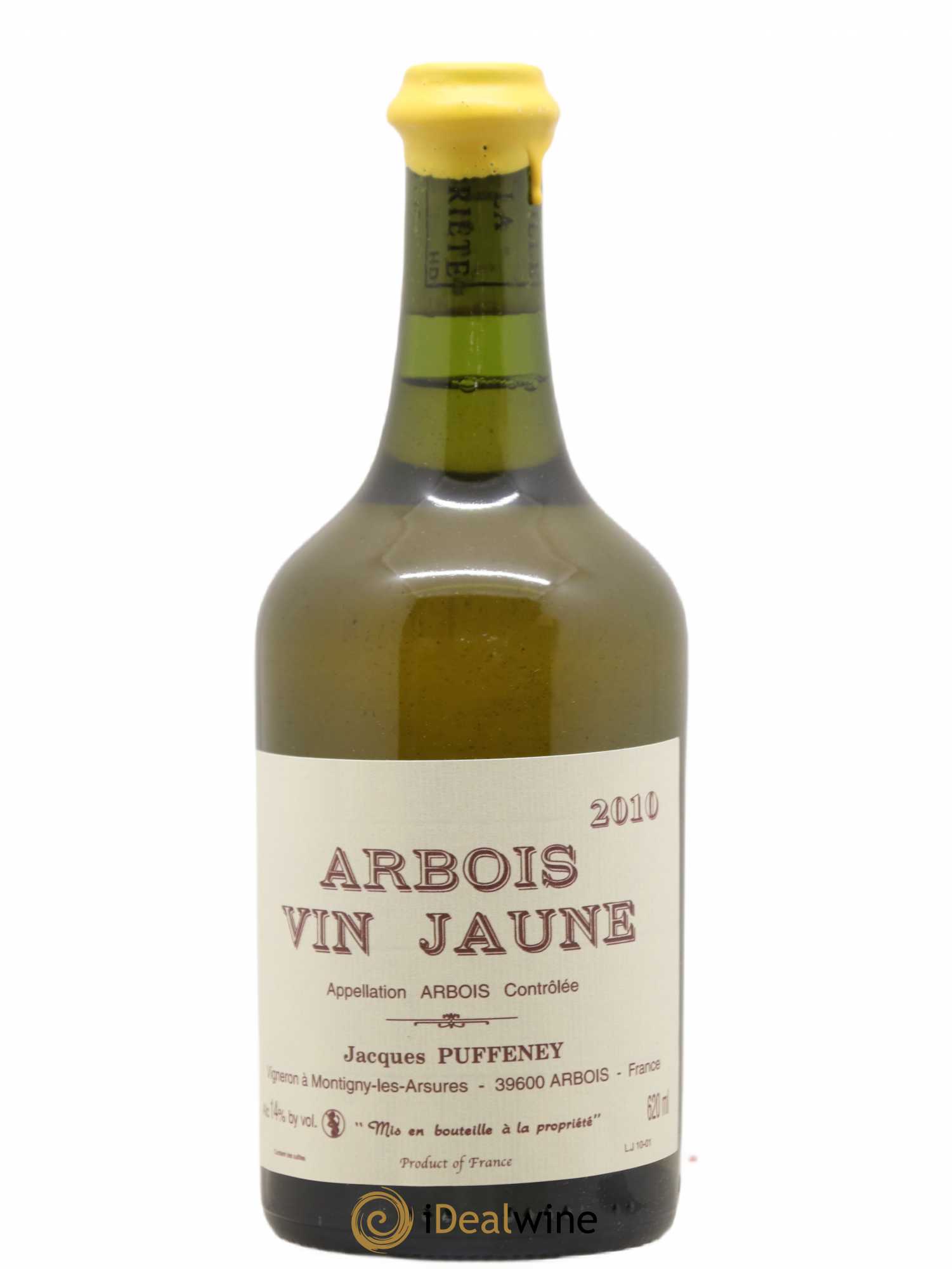 Arbois Vin Jaune Jacques Puffeney (sans prix de réserve) 2010 - Lot de 1 bouteille - 0