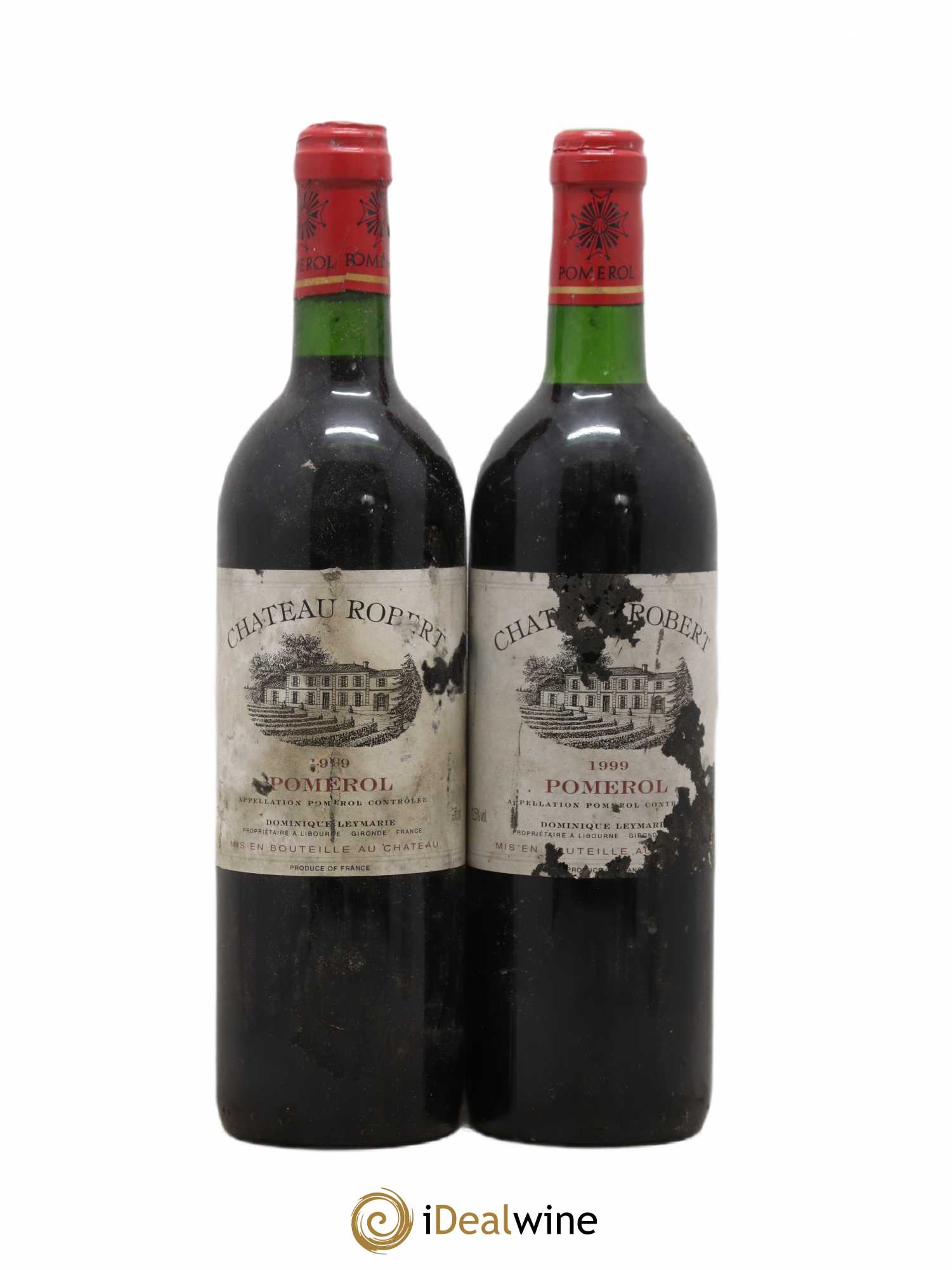 Bordeaux Supérieur Château Robert (sans prix de réserve) 1999 - Posten von 2 Flaschen - 0
