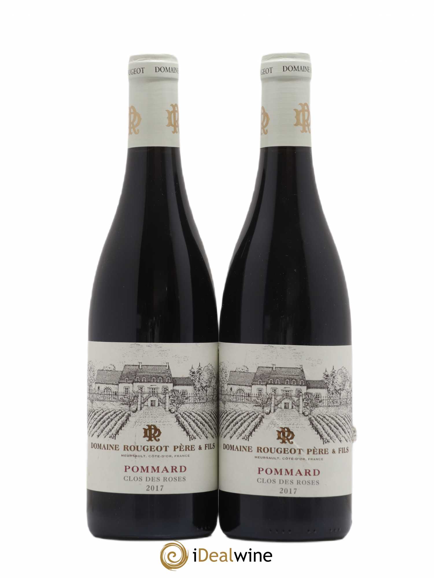 Pommard Clos des Roses Rougeot Père et Fils (sans prix de réserve) 2017 - Lot de 2 bouteilles - 0