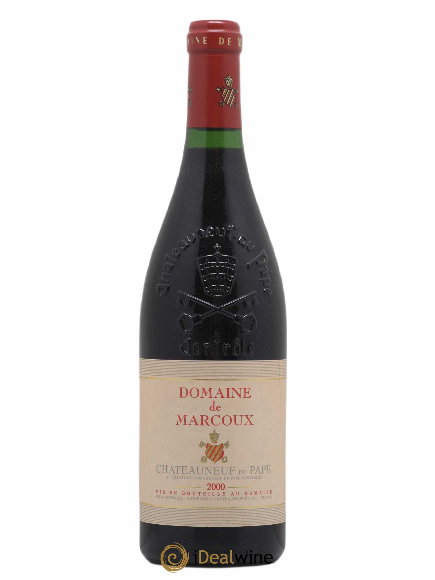 Châteauneuf-du-Pape Marcoux (Domaine de) (sans prix de réserve) 2000 - Lot de 1 bouteille - 0