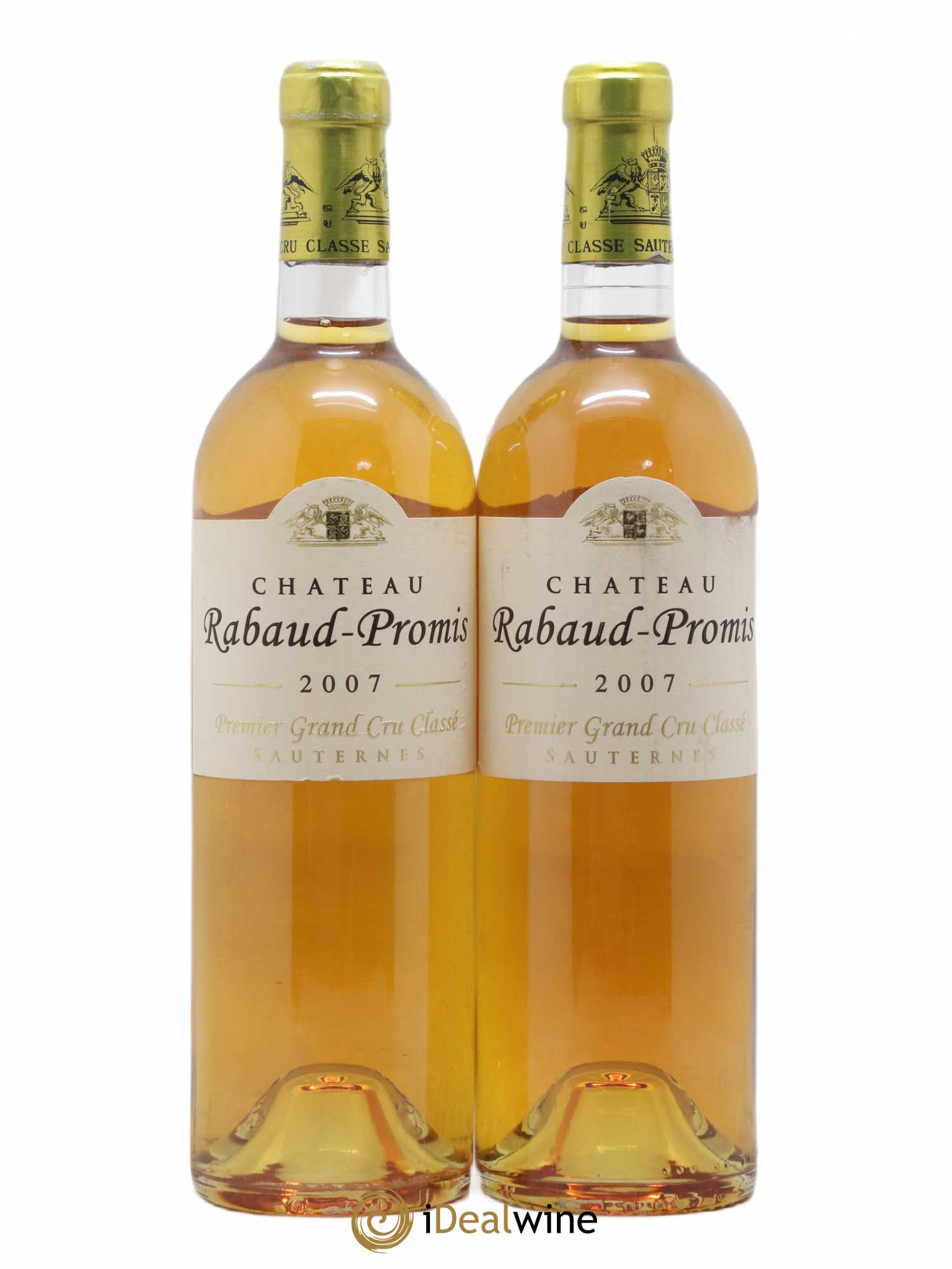 Château Rabaud Promis 1er Grand Cru Classé (senza prezzo di riserva) 2007 - Lotto di 2 bottiglie - 0