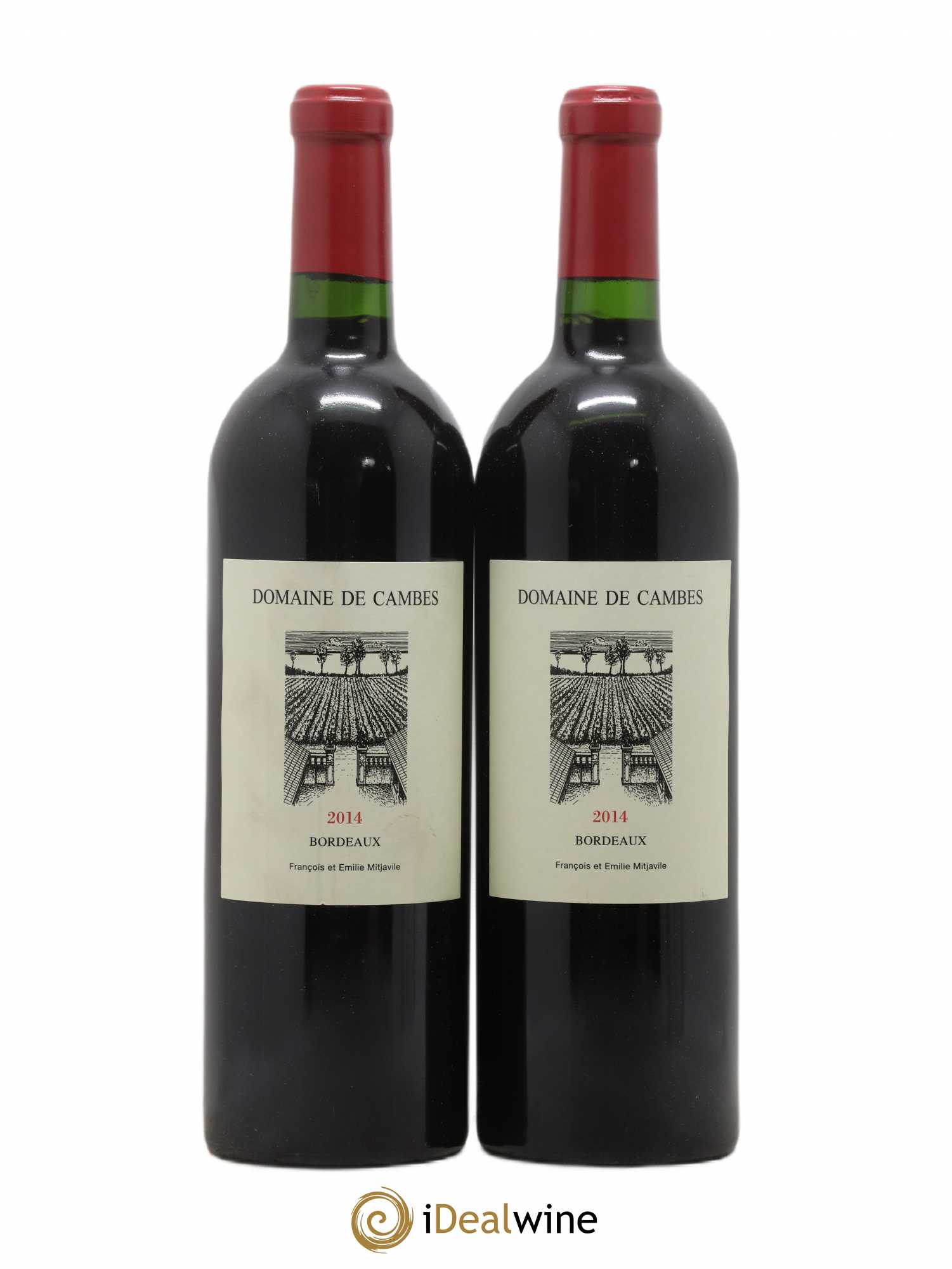 Domaine de Cambes (sans prix de réserve) 2014 - Lot de 2 bouteilles - 0