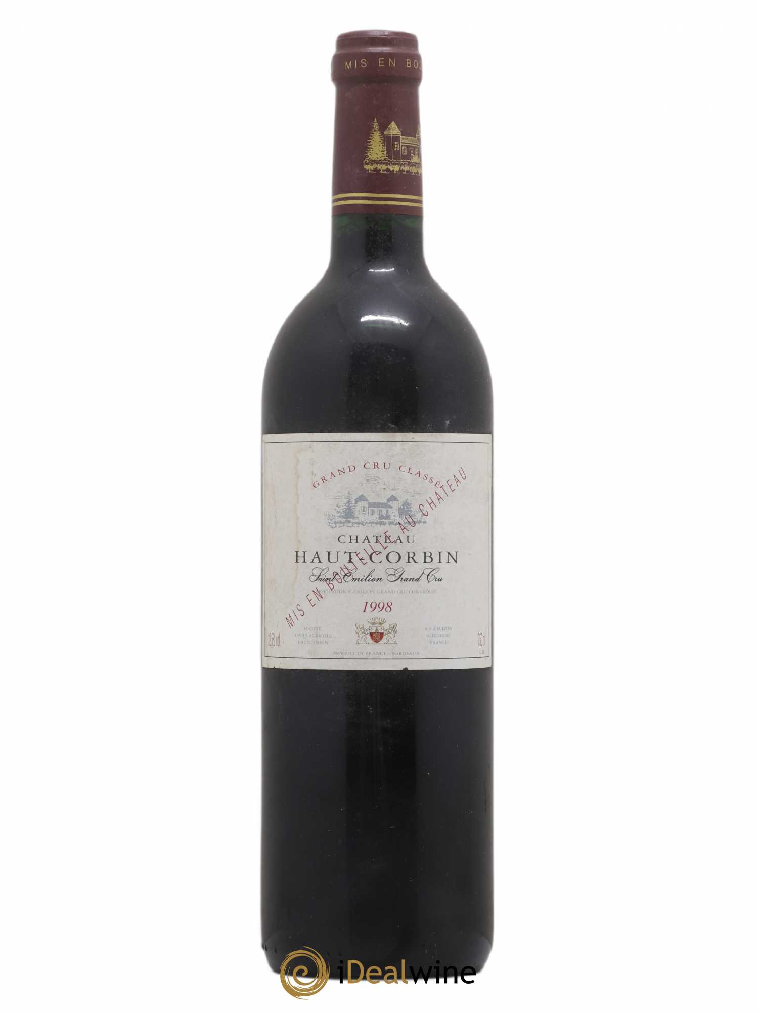 Saint-Émilion Grand Cru Château Haut Corbin (sans prix de réserve) 2000 - Posten von 1 Flasche - 0